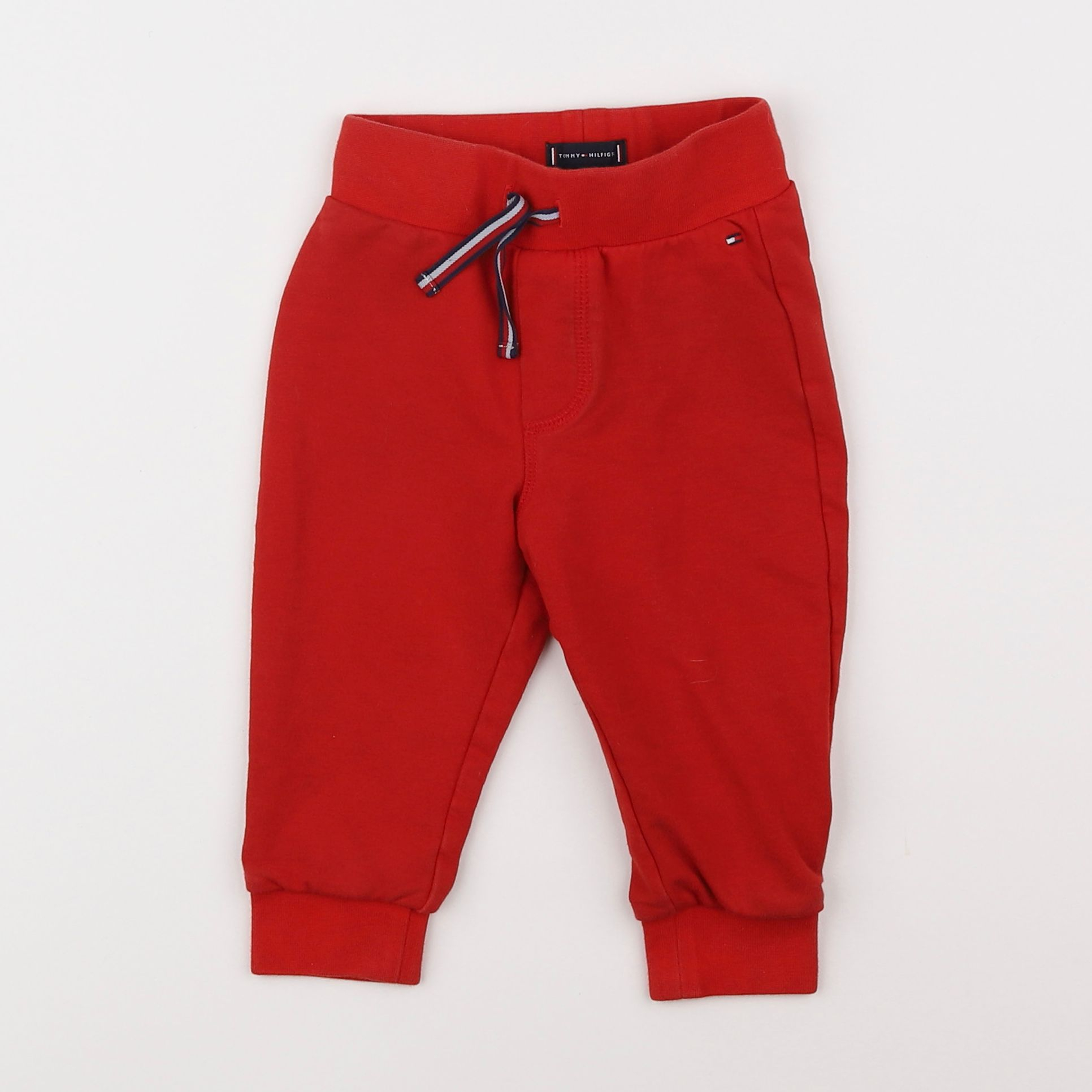 Tommy Hilfiger - jogging rouge - 12 mois