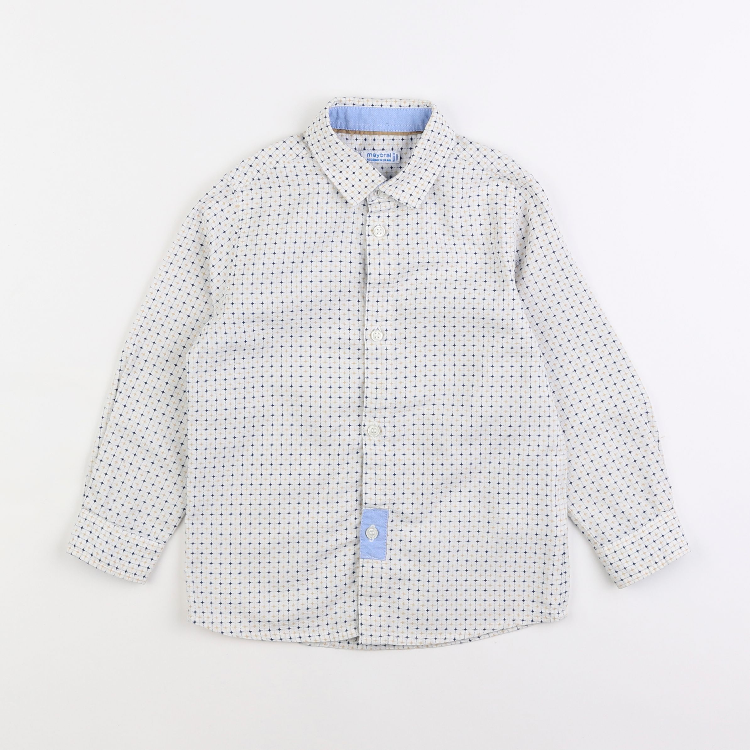 Mayoral - chemise blanc - 3 ans