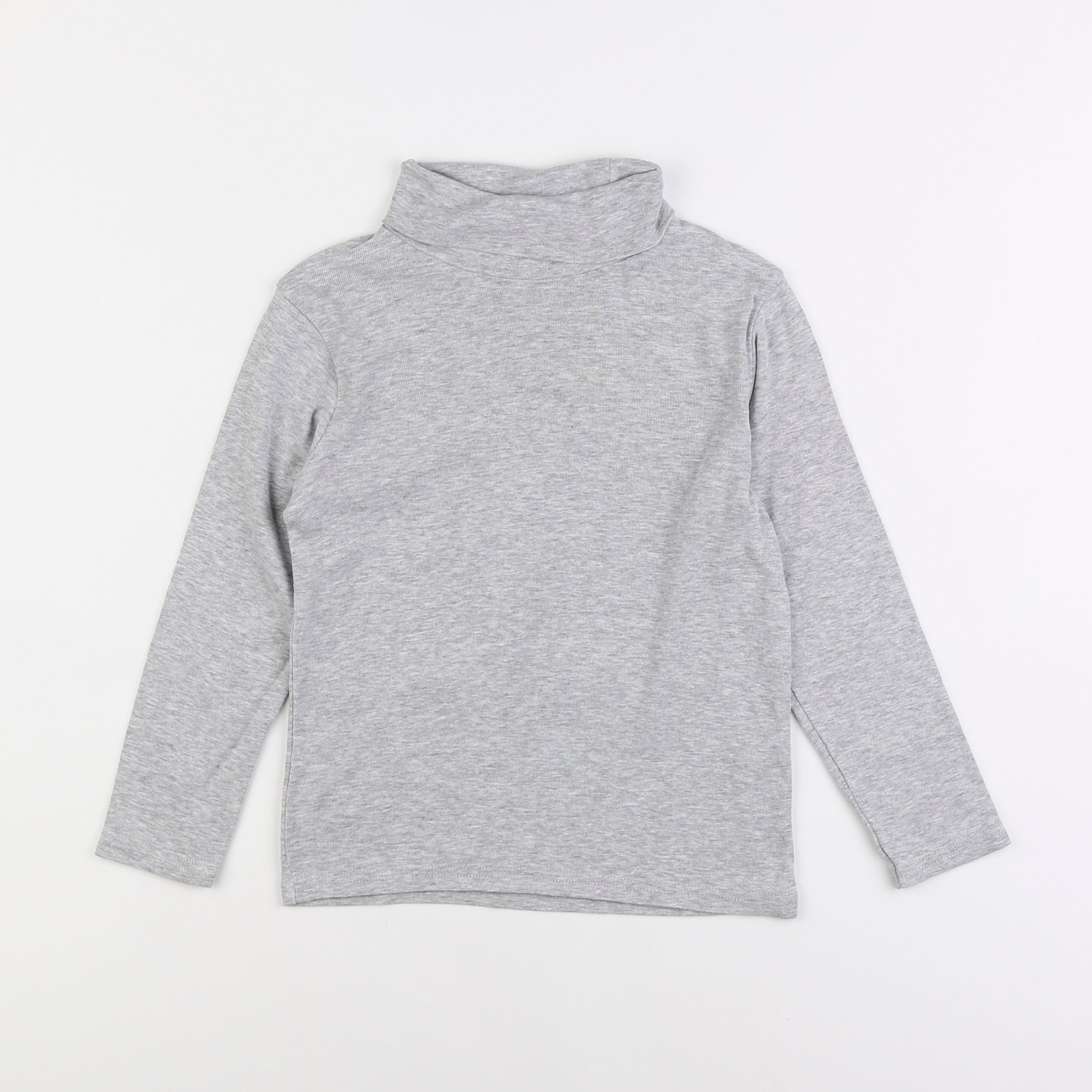 Vertbaudet - sous-pull gris - 8 ans