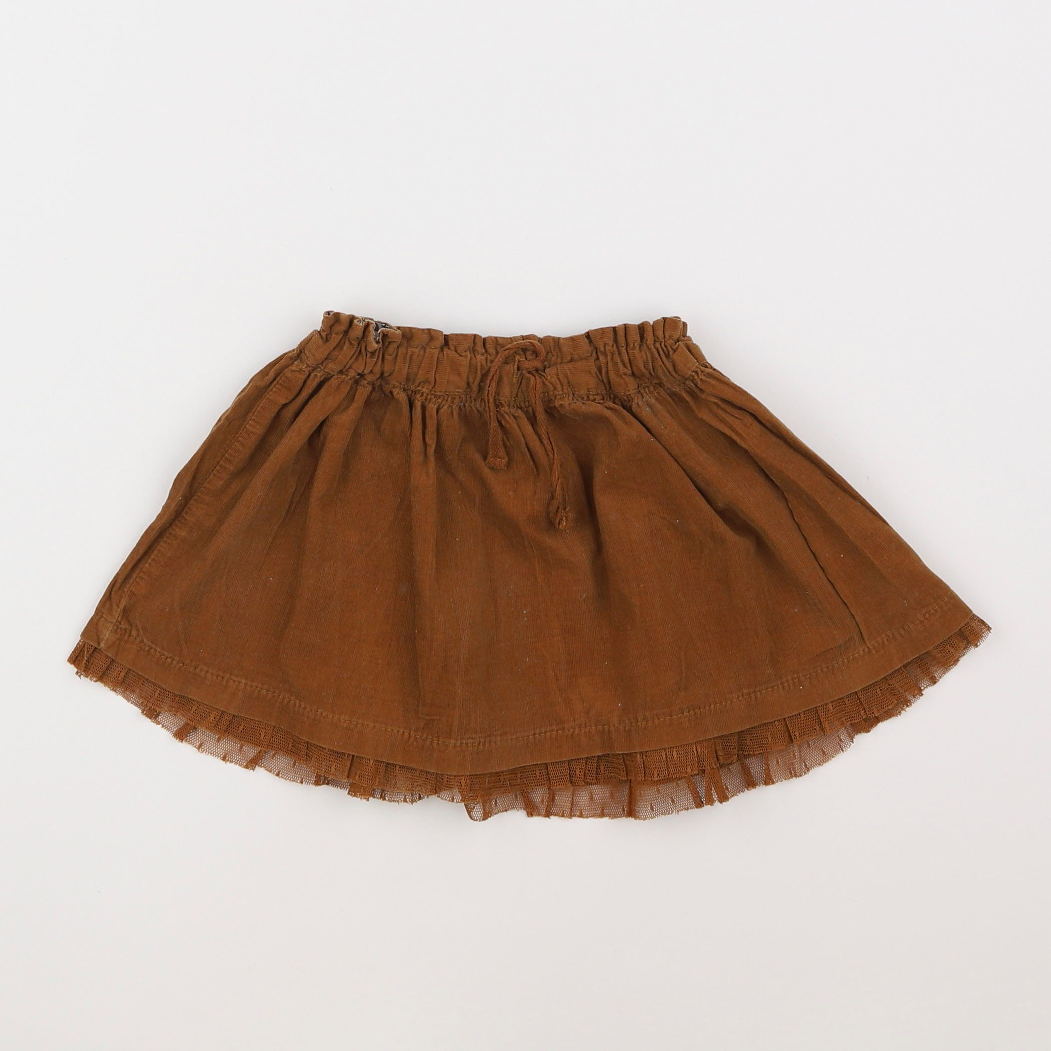 Zara - jupe marron - 18 mois à 2 ans