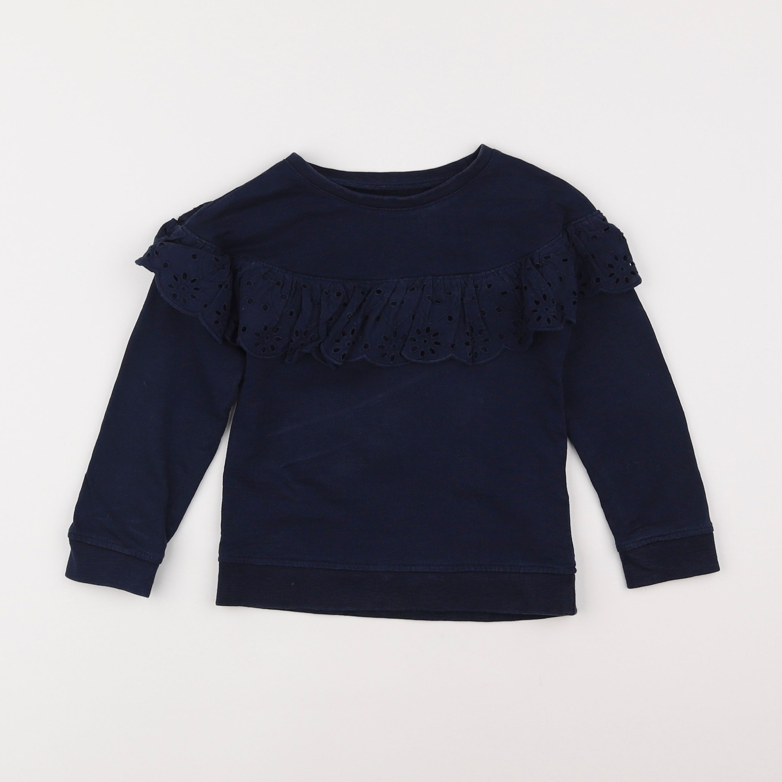 Vertbaudet - sweat bleu - 5 ans