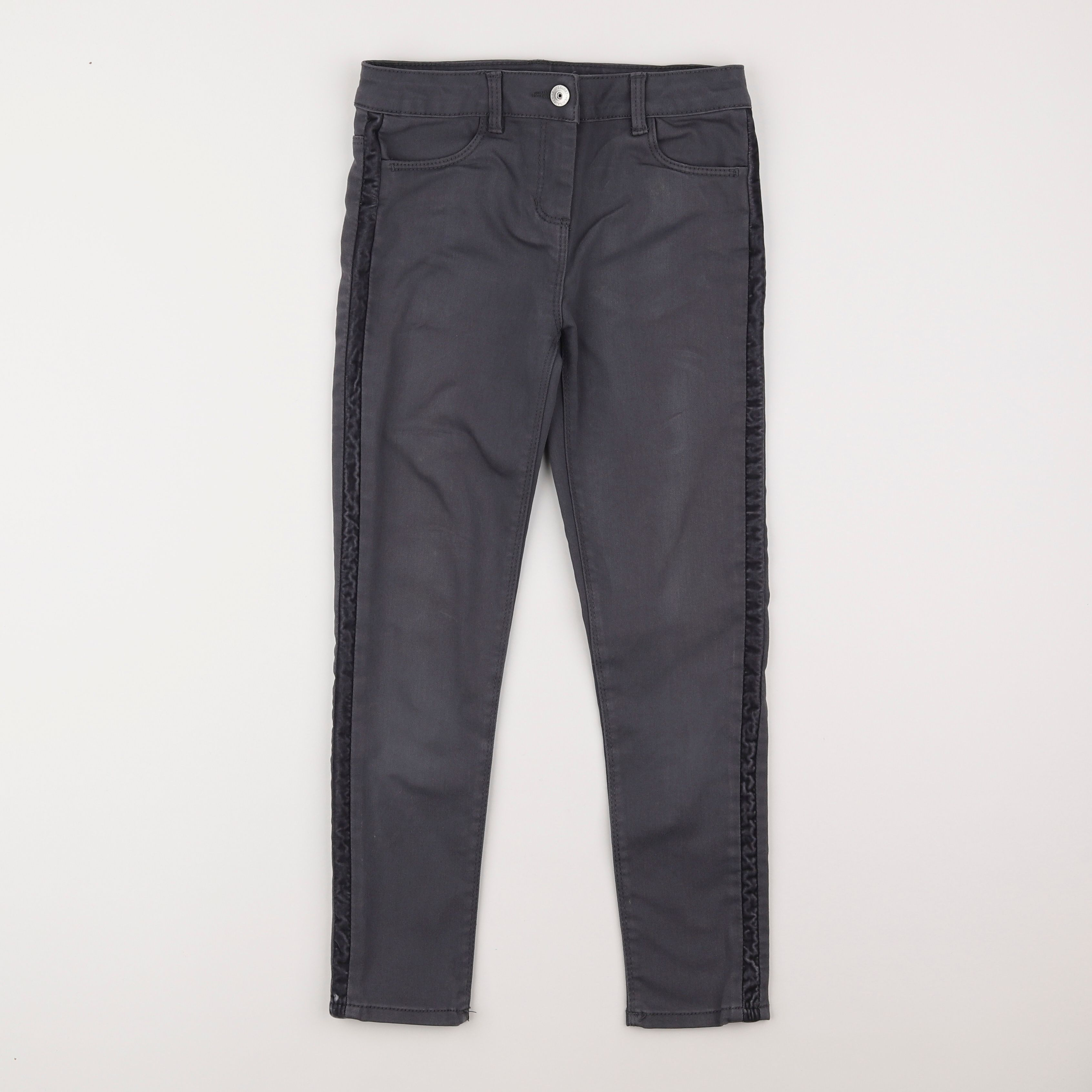 Vertbaudet - pantalon gris - 9 ans