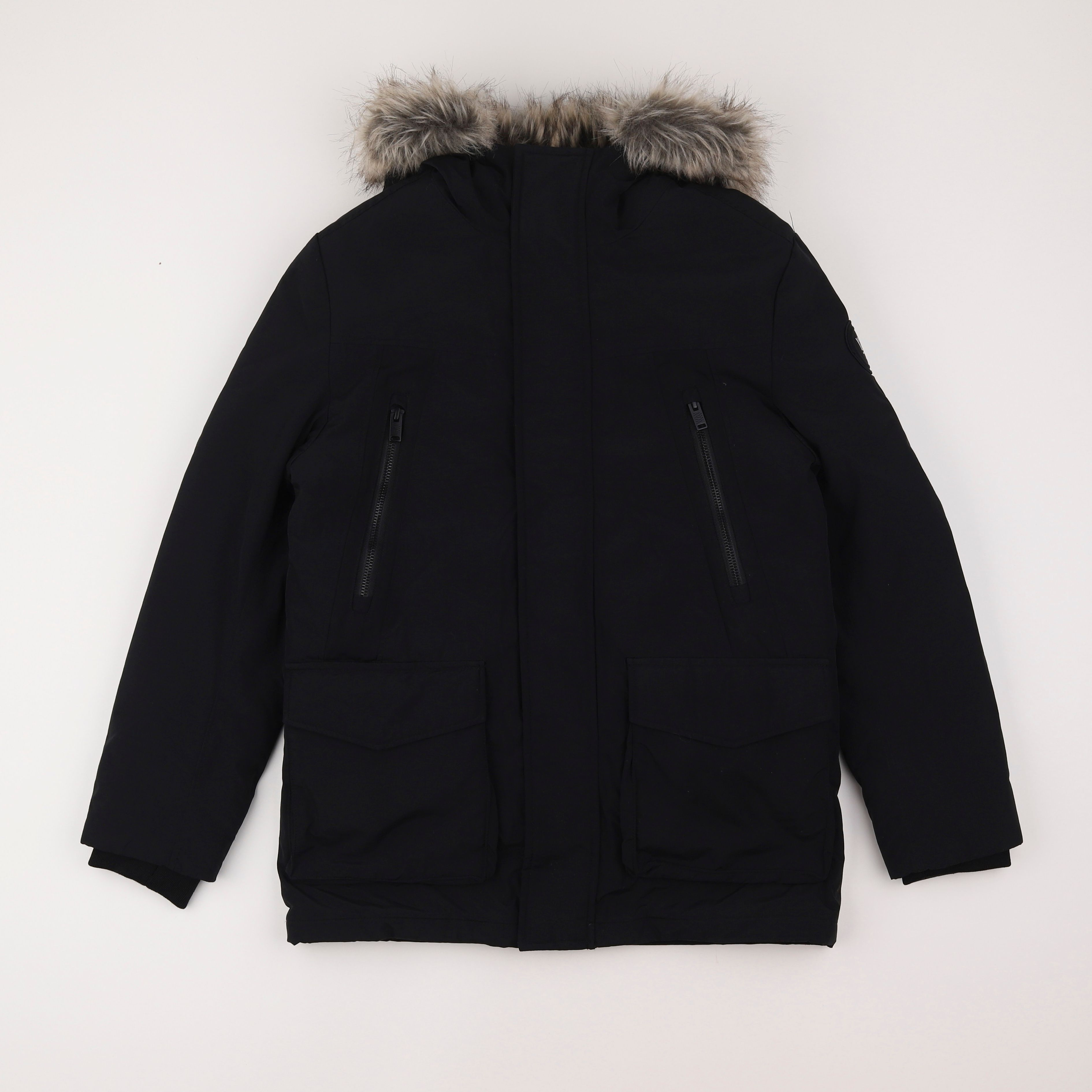 IKKS - parka noir - 12 ans