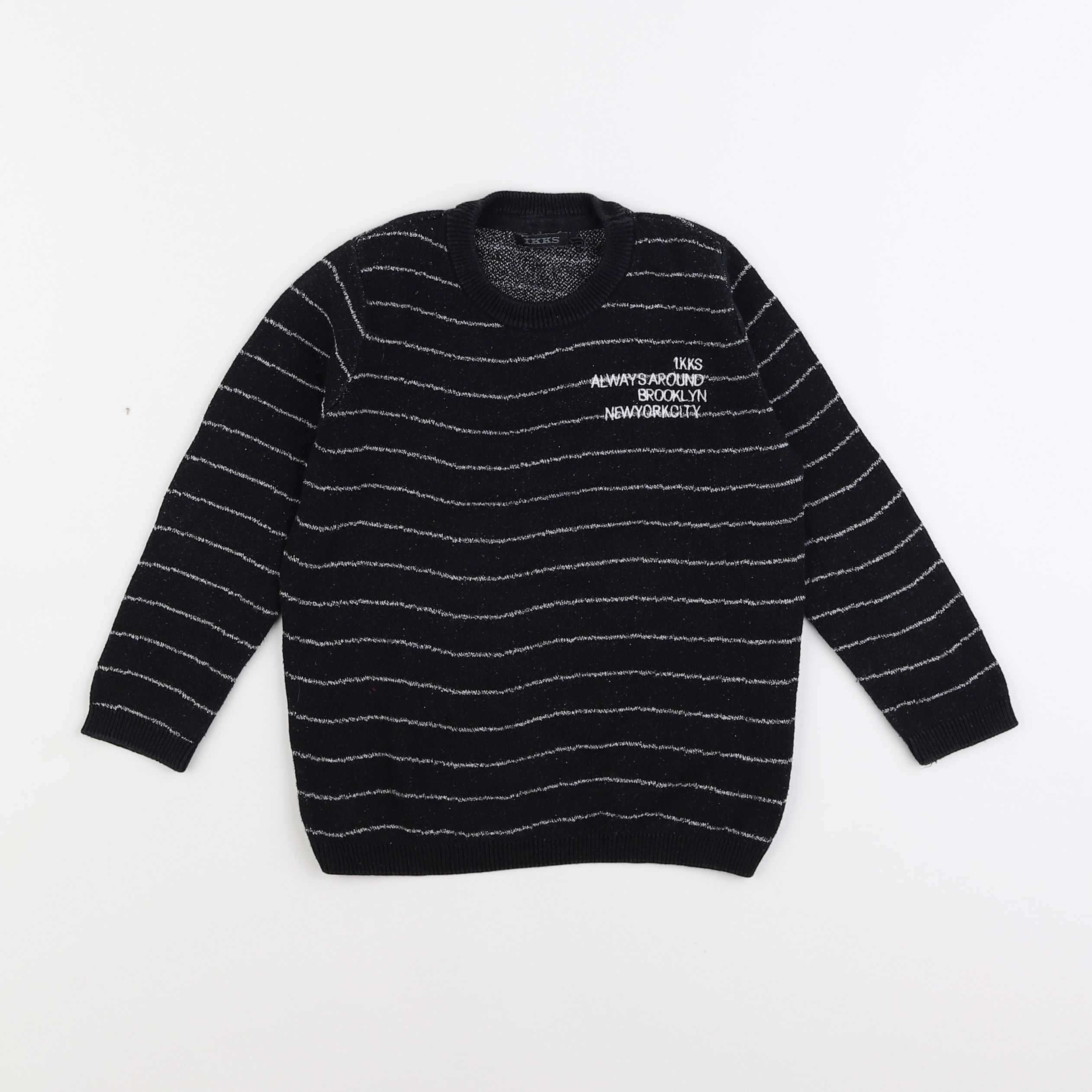 IKKS - pull noir - 4 ans