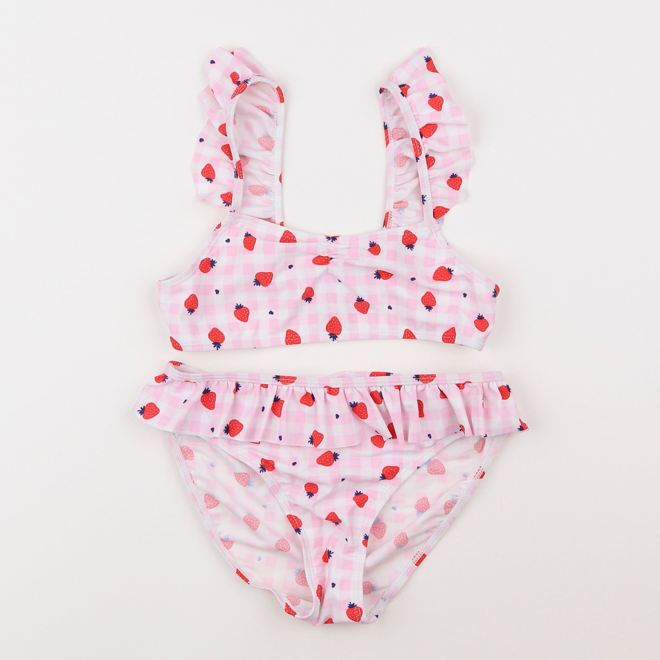 Vertbaudet - maillot de bain rose - 11/12 ans