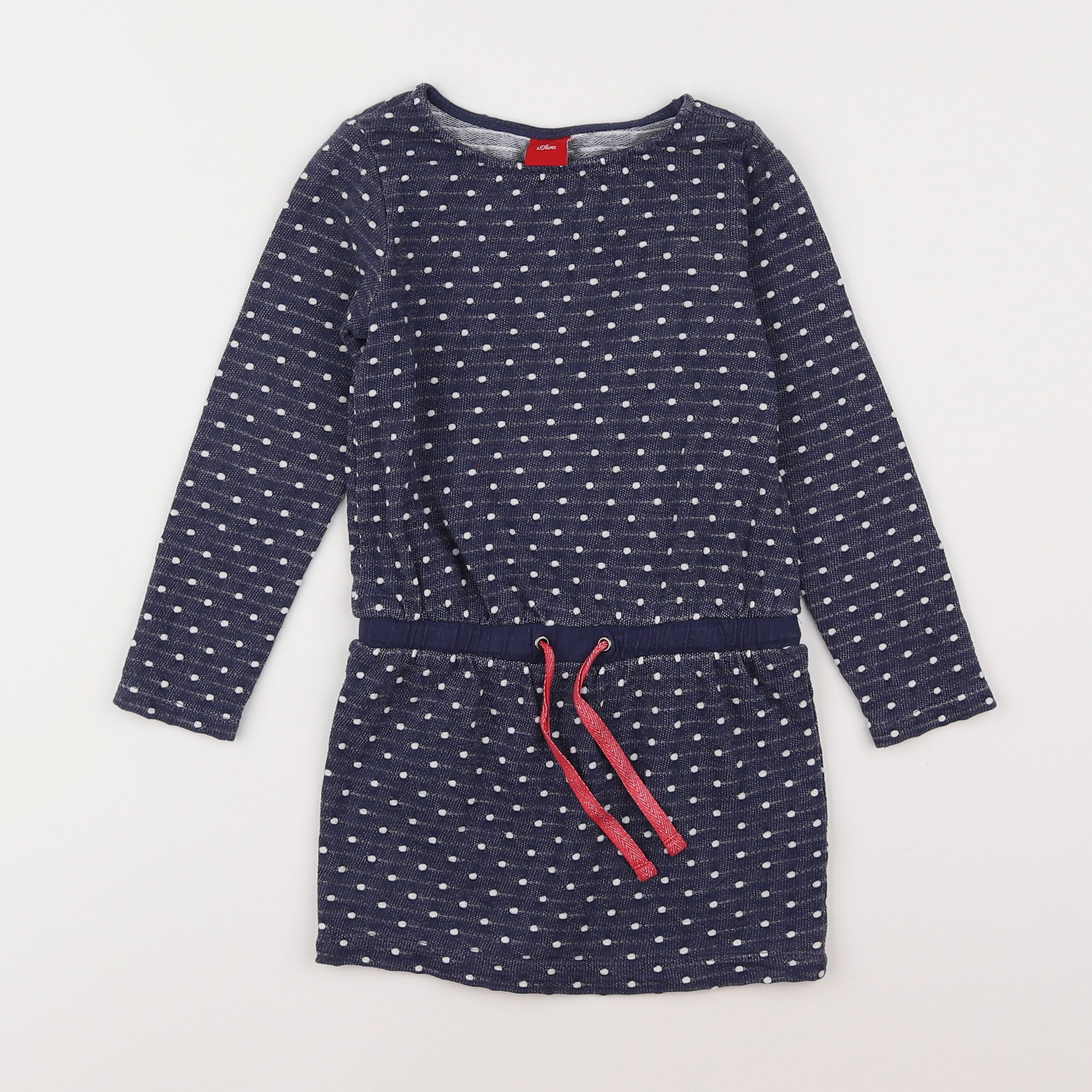 s.Oliver - robe bleu - 4 ans