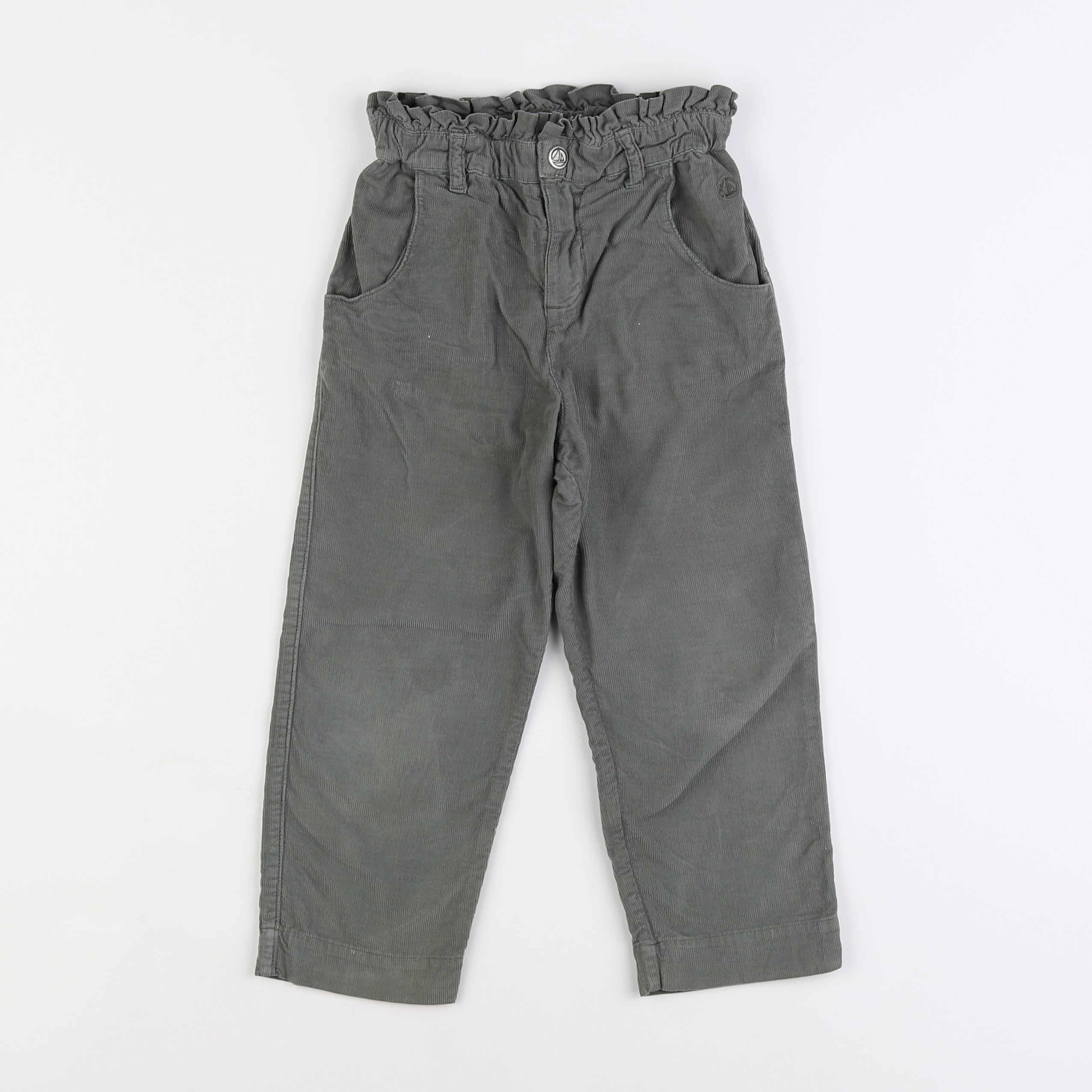 Petit Bateau - pantalon vert - 5 ans