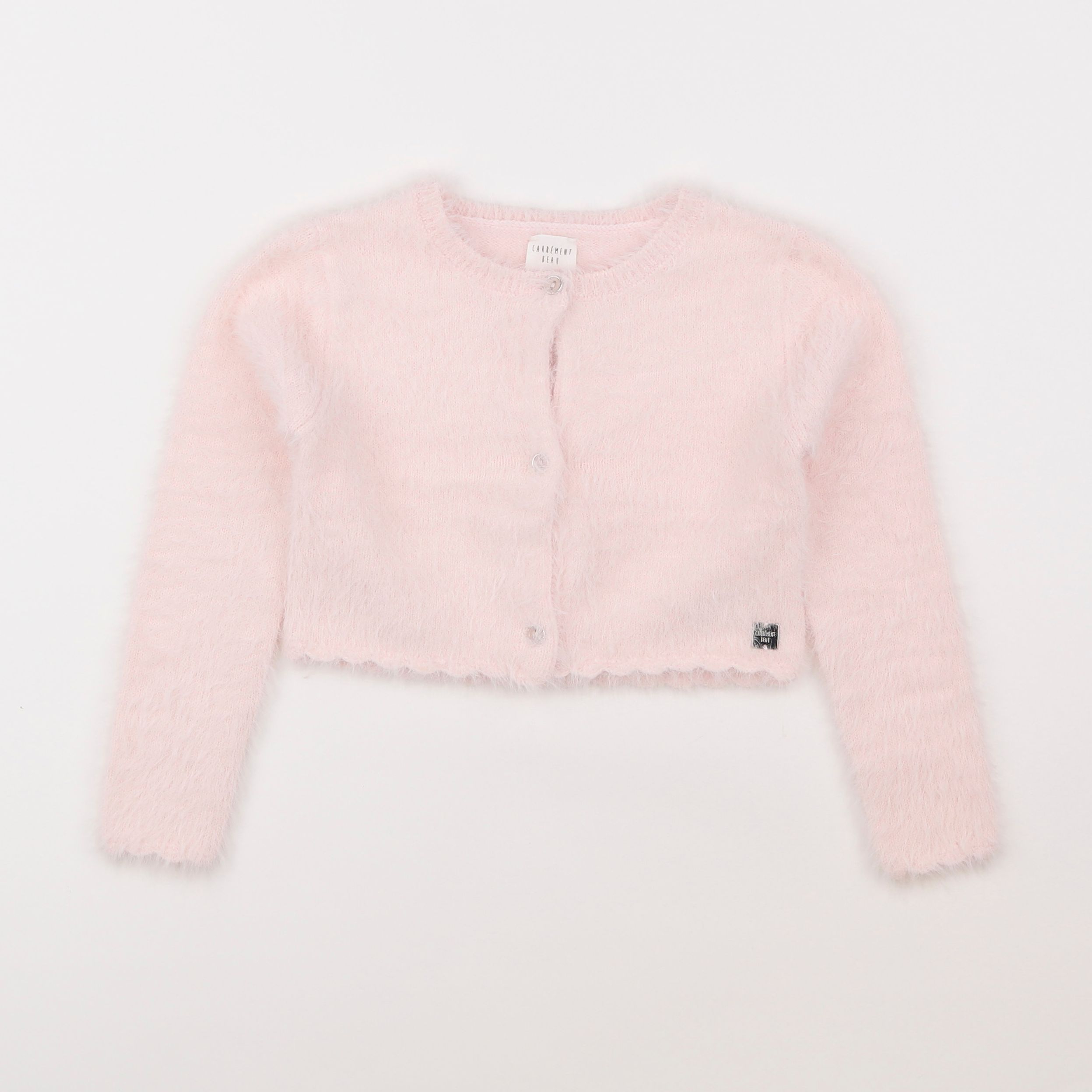 Carrément Beau - gilet rose - 4 ans