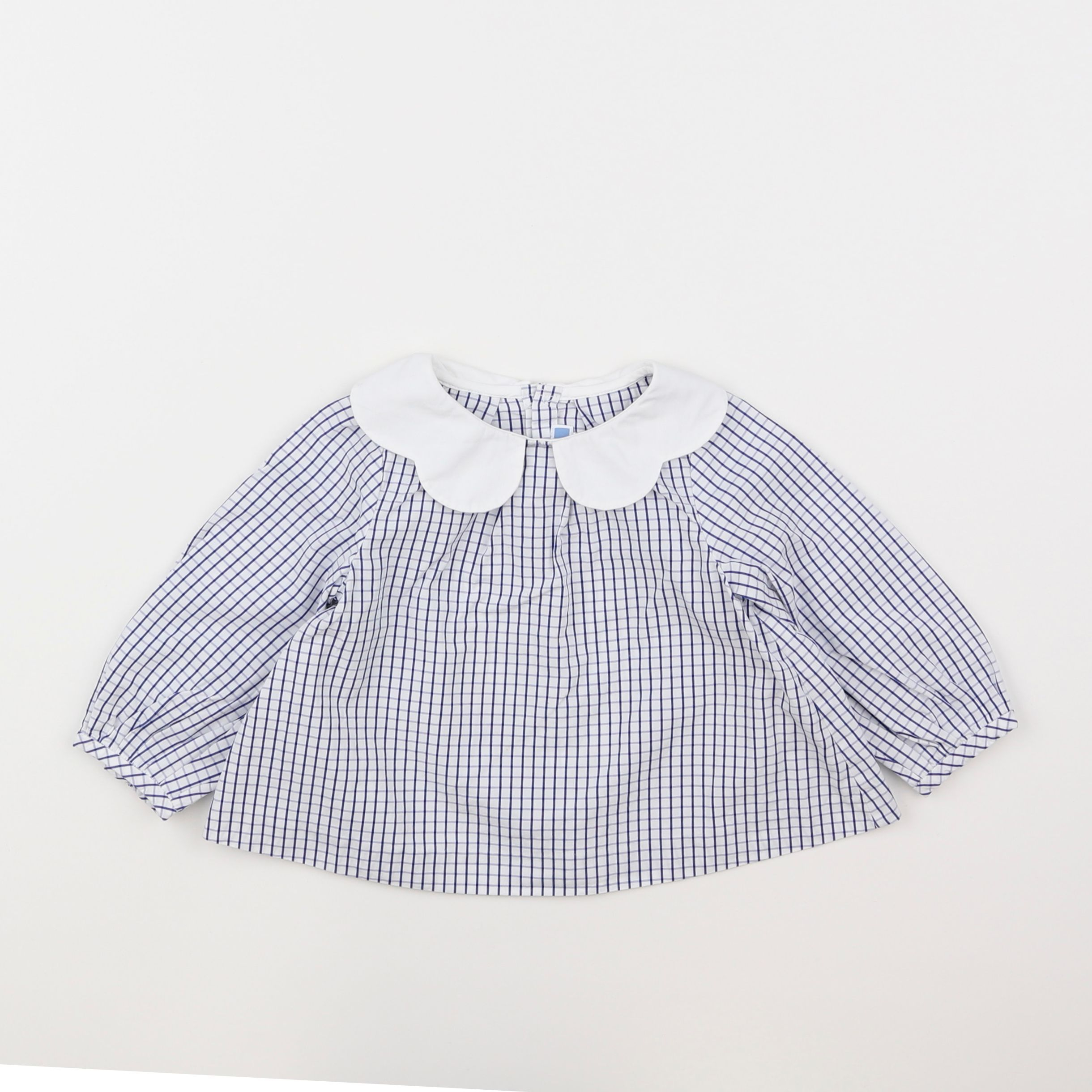 Jacadi - blouse bleu - 18 mois