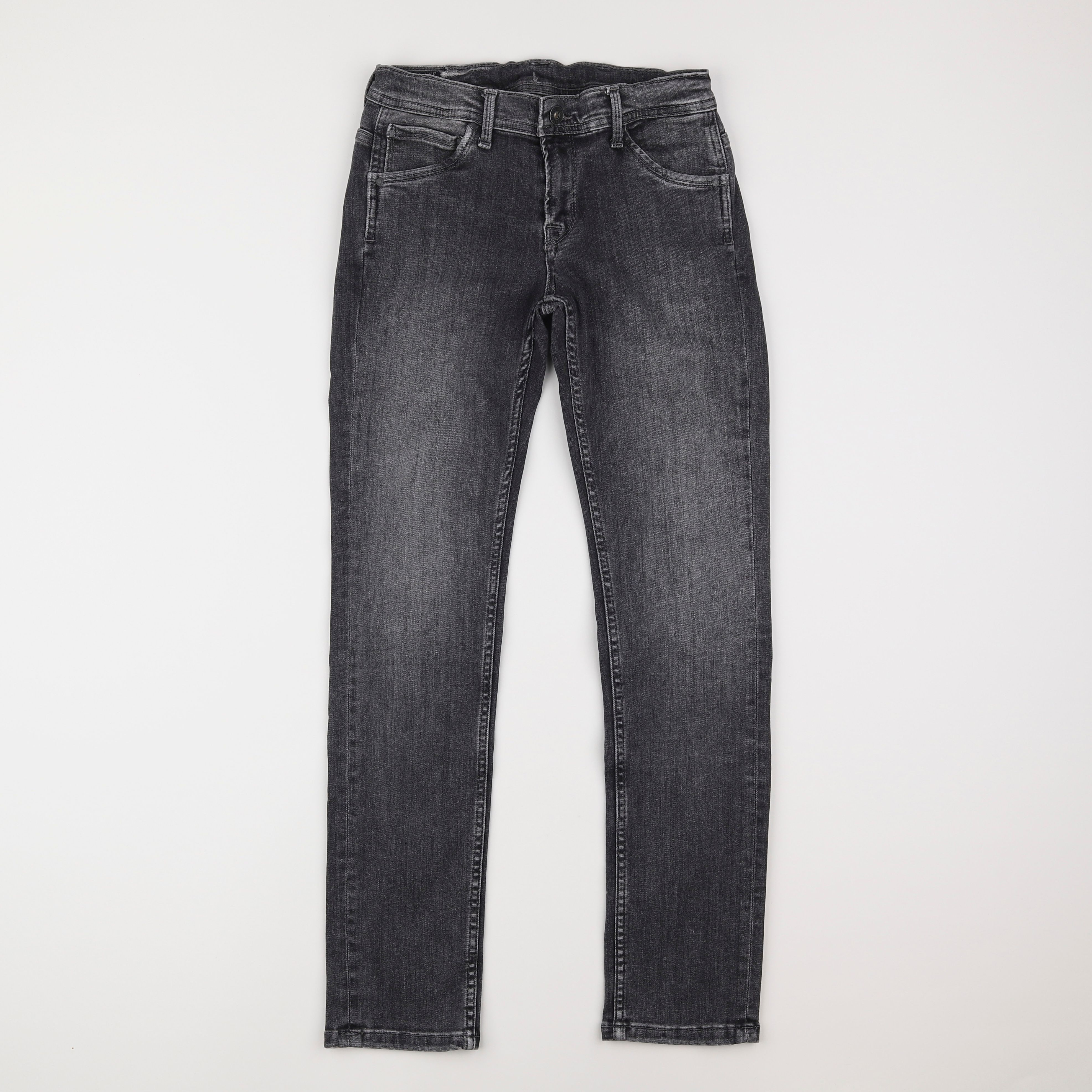 Pepe Jeans - jean gris - 10/12 ans