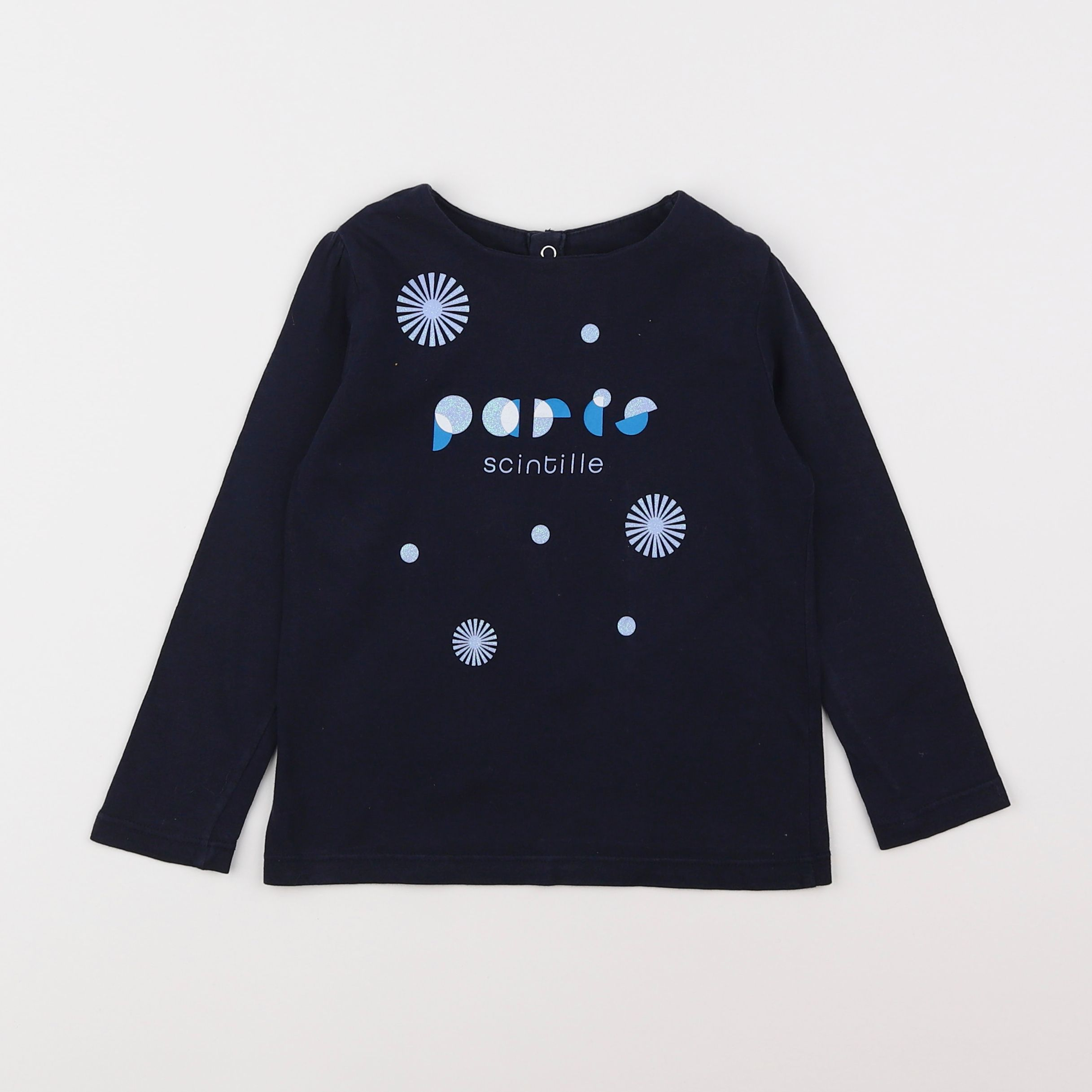 Jacadi - tee-shirt bleu - 4 ans