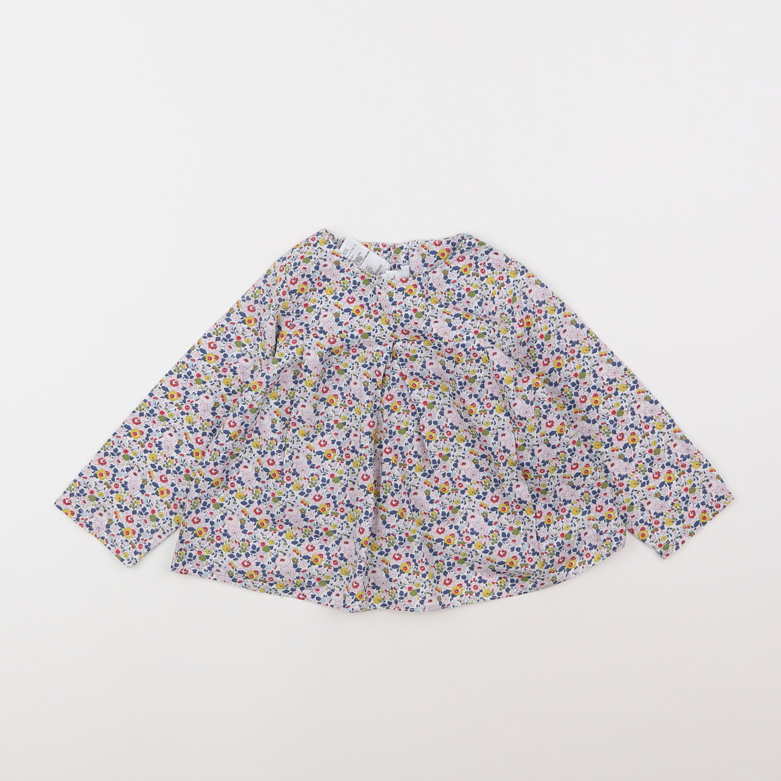 Jacadi - blouse liberty multicolore - 2 ans