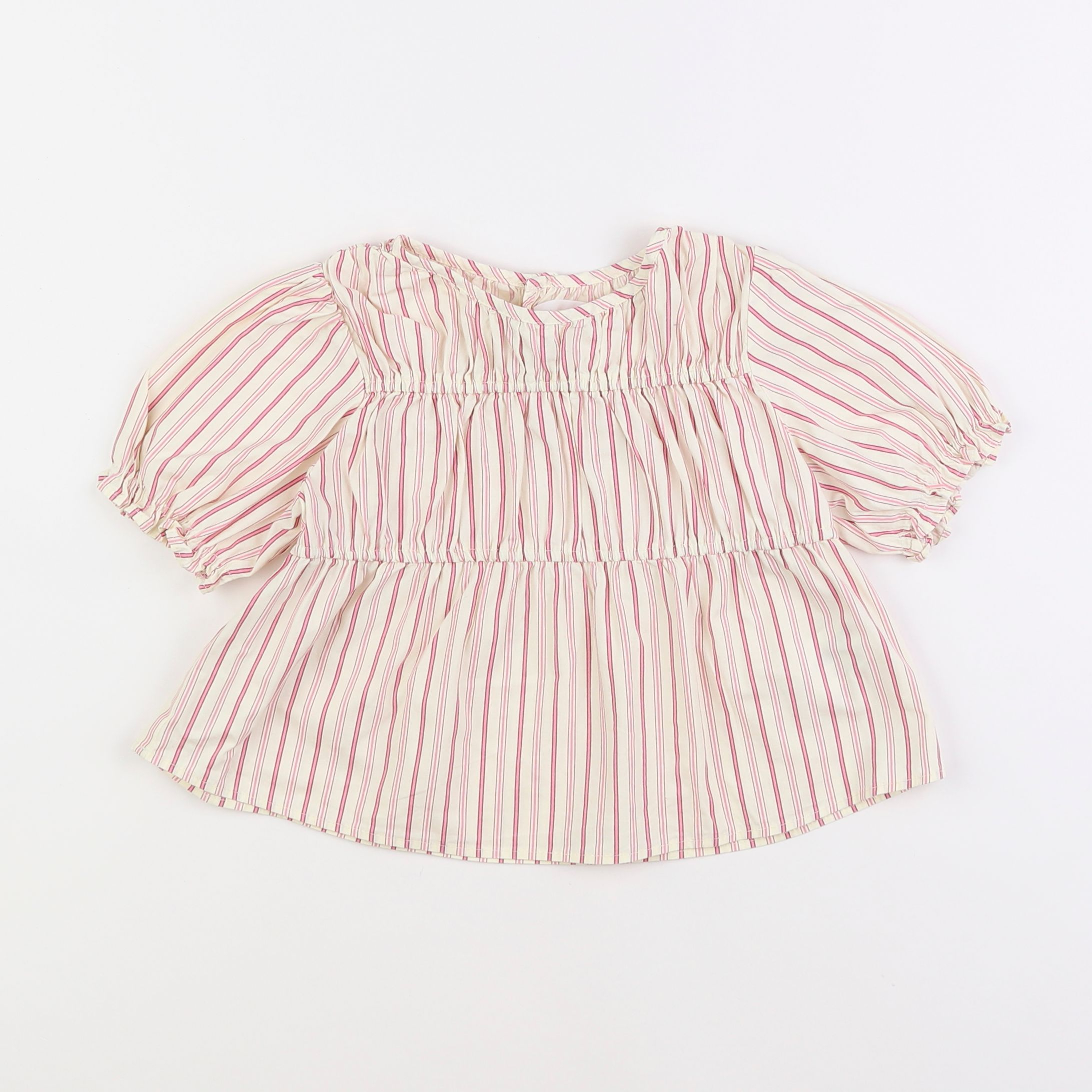 Zara - blouse rose - 2/3 ans