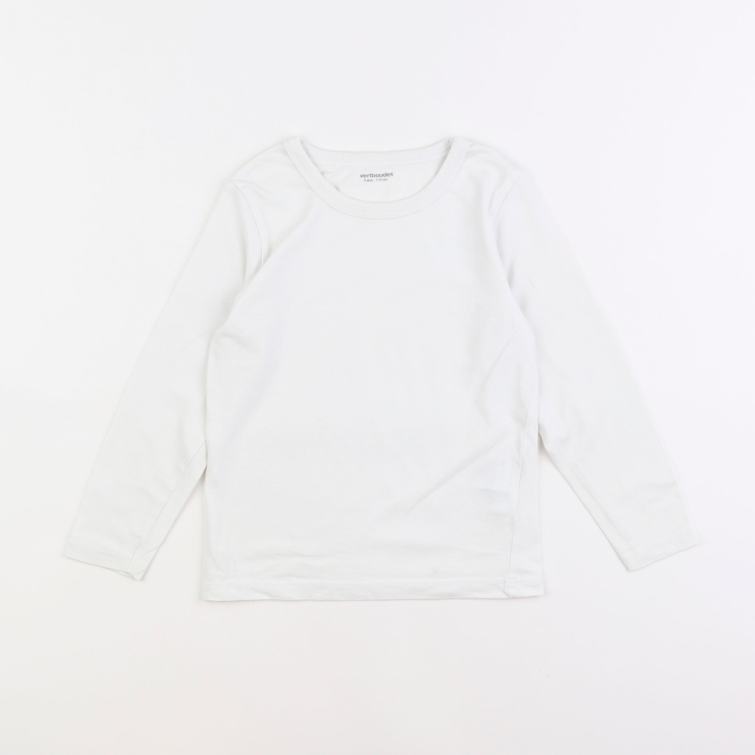 Vertbaudet - maillot de corps blanc - 5 ans