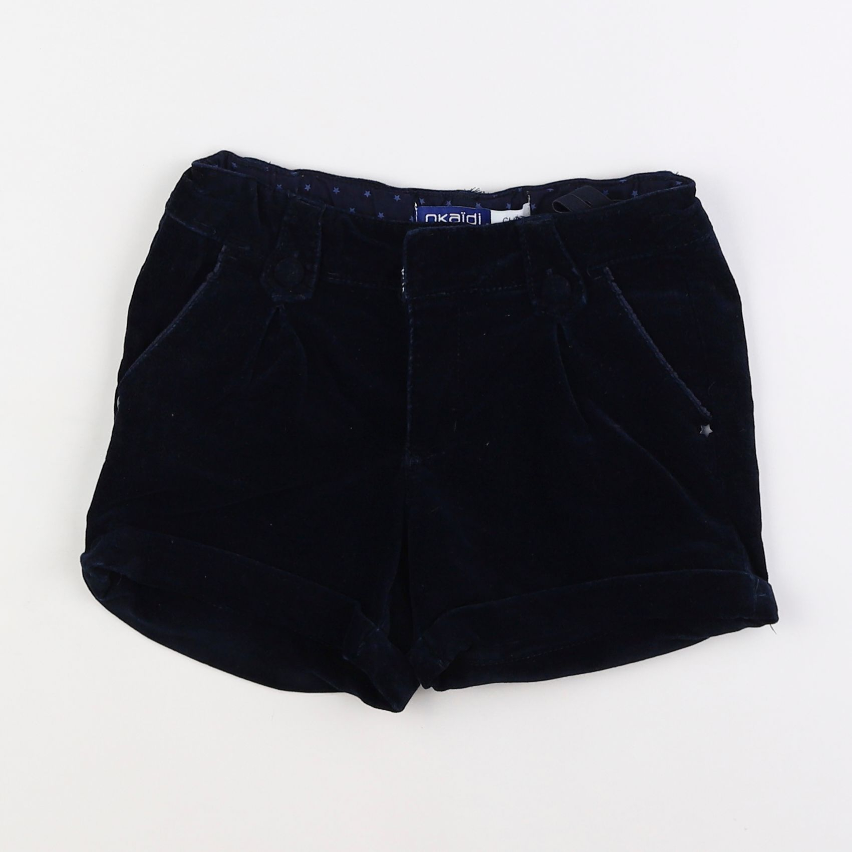 Okaidi - short bleu - 8 ans