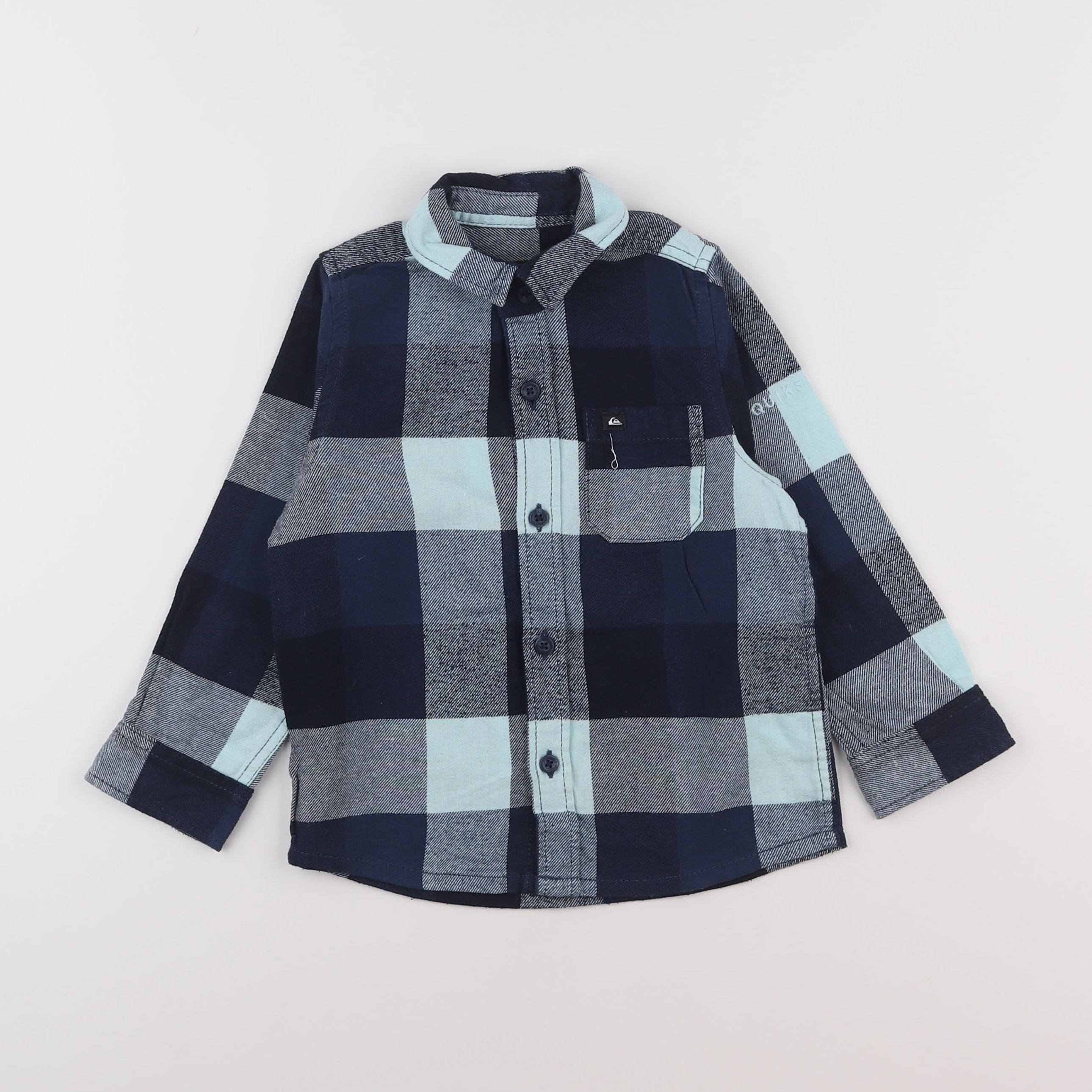 Quiksilver - chemise bleu - 3 ans