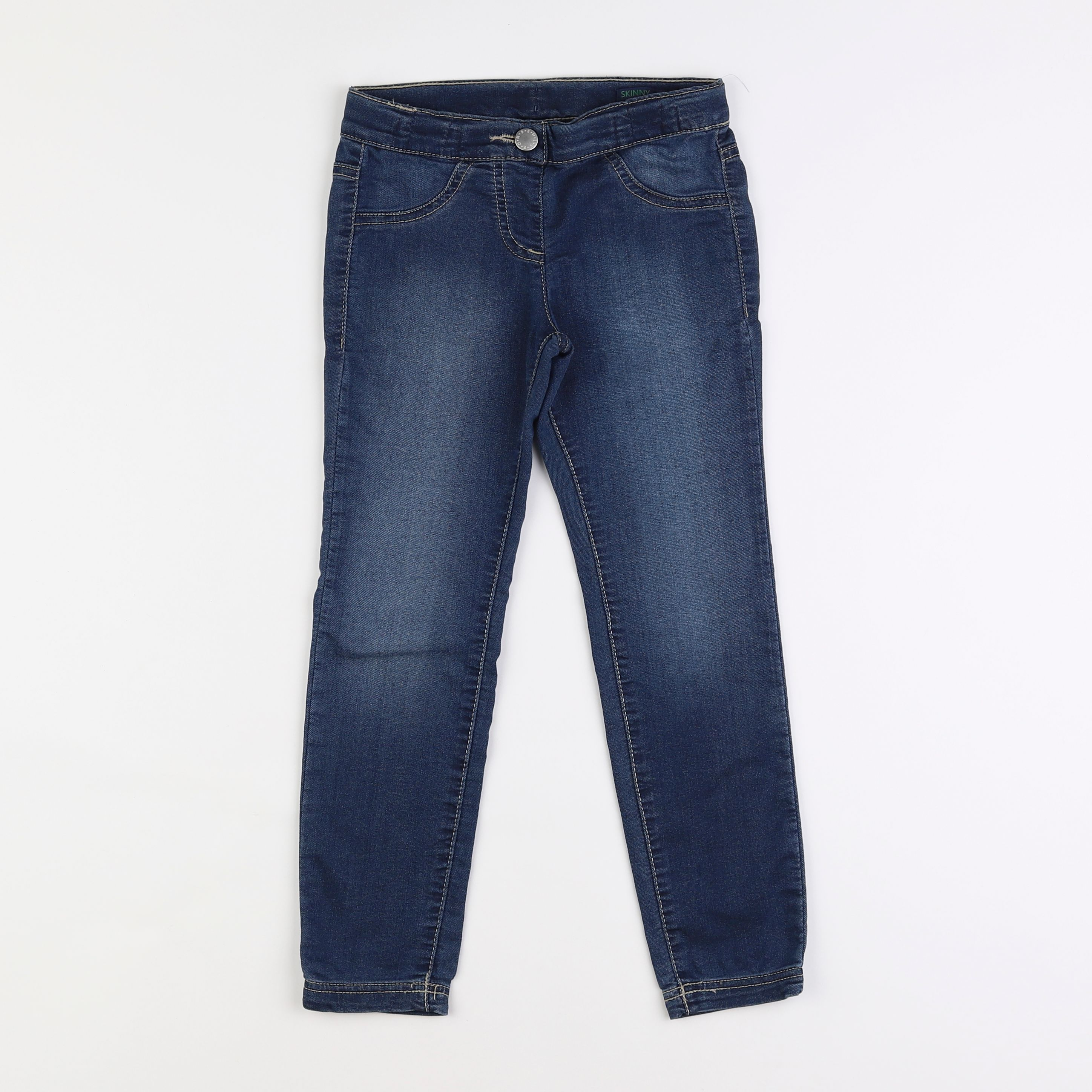 Benetton - pantalon bleu - 8 ans