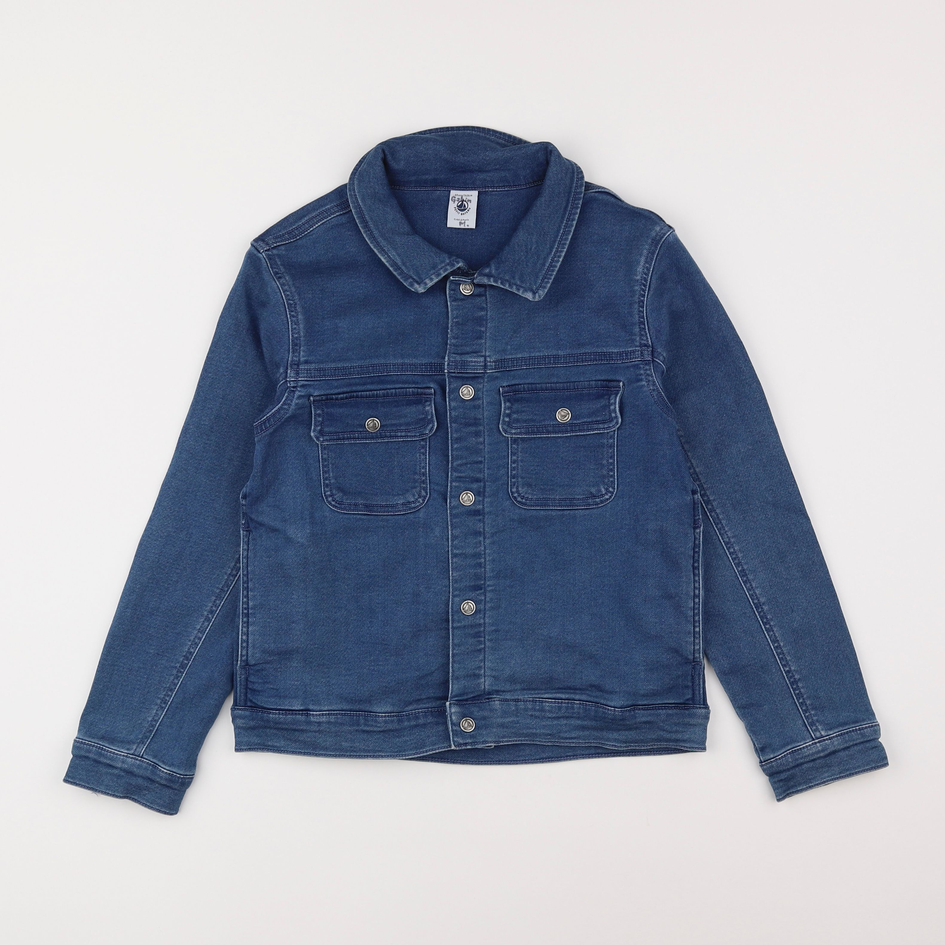 Petit Bateau - veste bleu - 10 ans