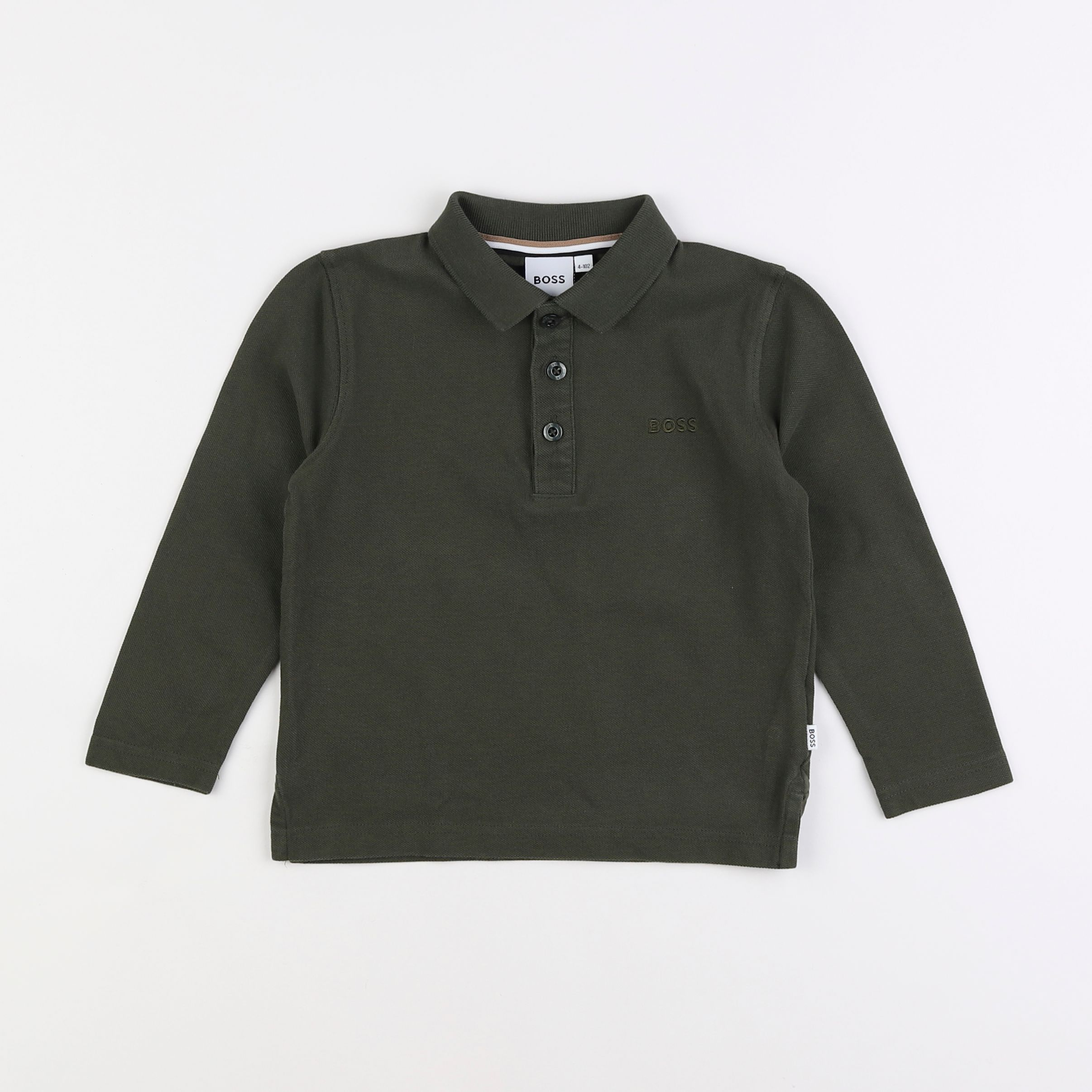 Hugo Boss - polo vert - 4 ans