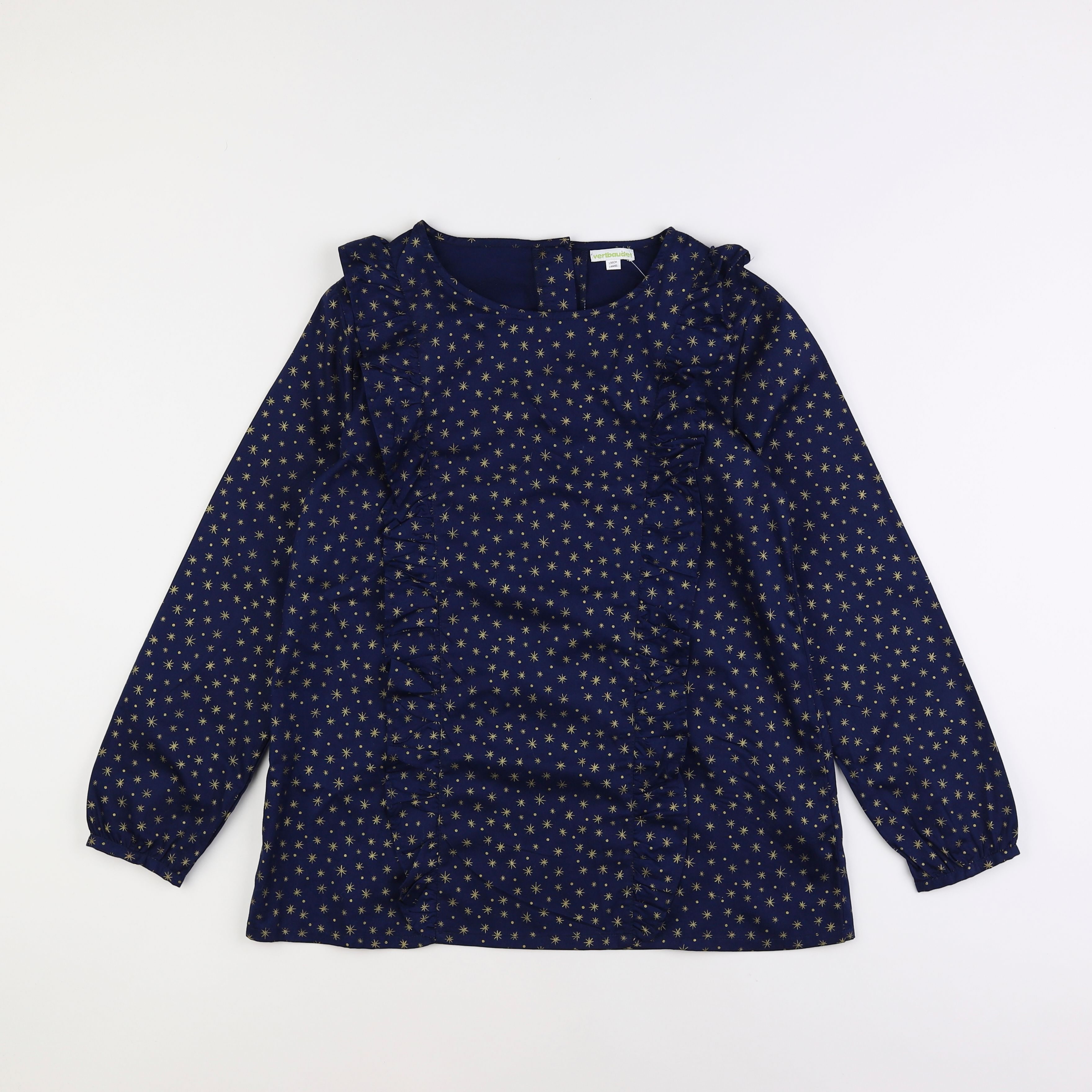 Vertbaudet - blouse bleu - 14 ans