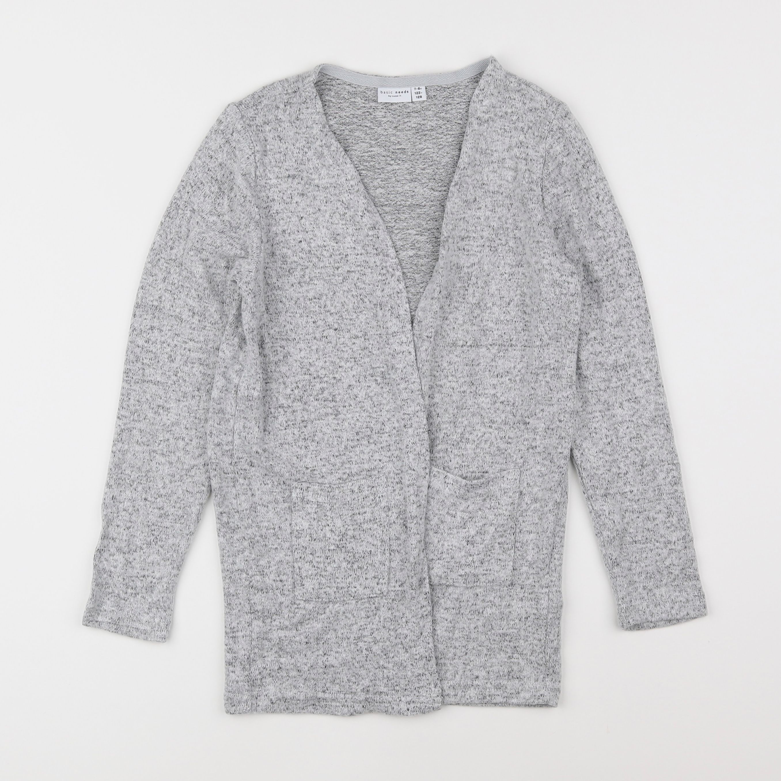 Name it - gilet gris - 7/8 ans