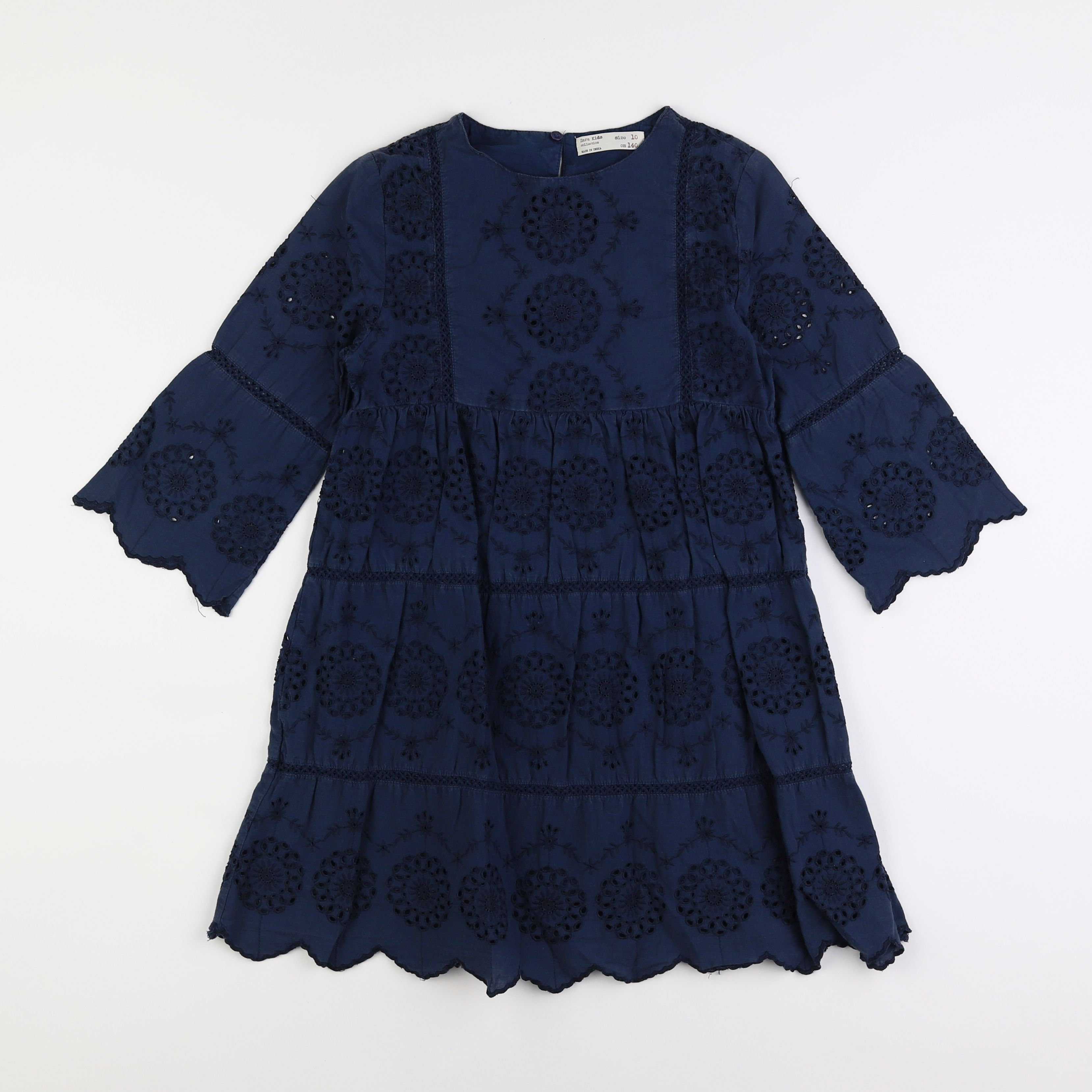 Zara - robe bleu - 10 ans