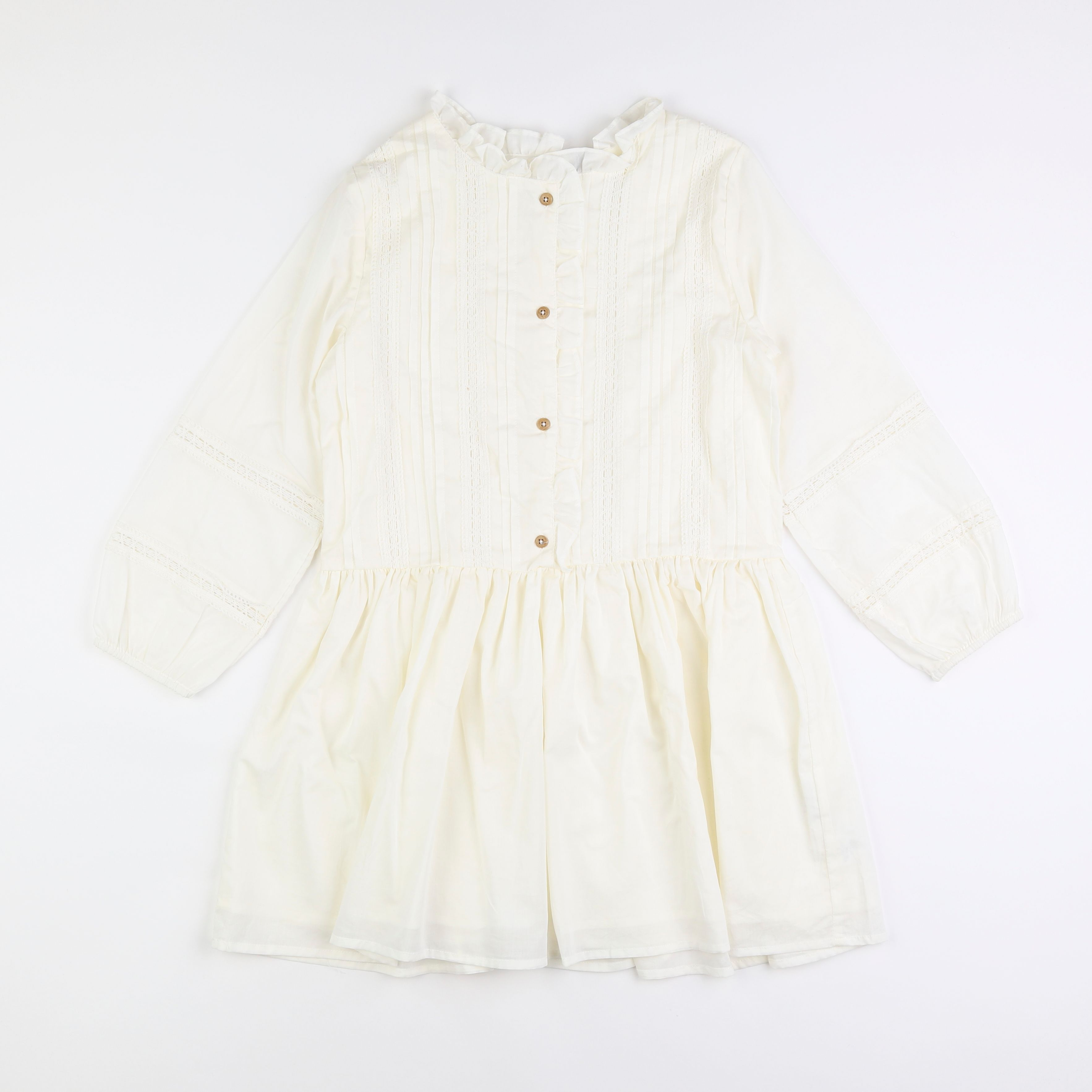 Zara - robe blanc - 10 ans