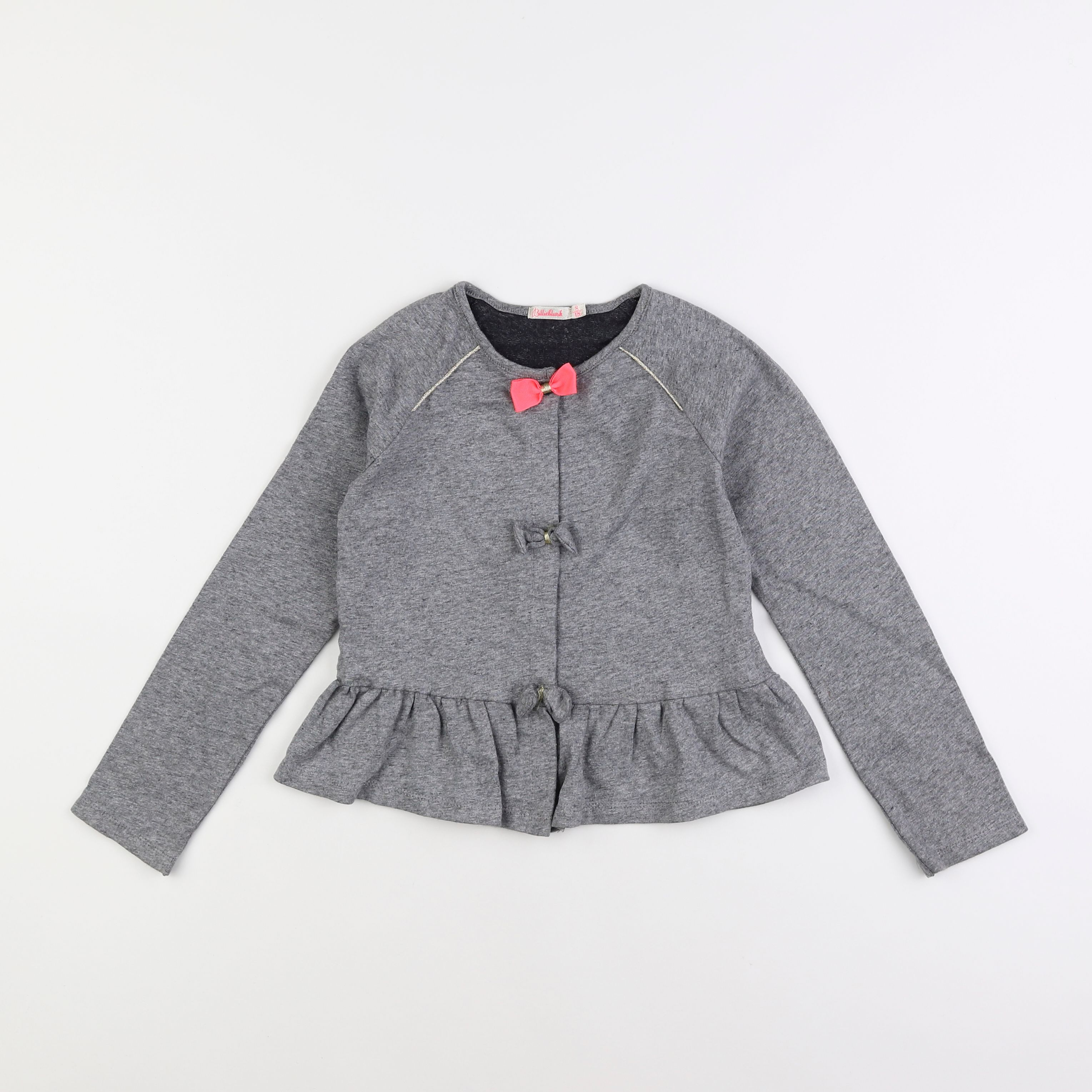 Billie Blush - tee-shirt gris - 8 ans