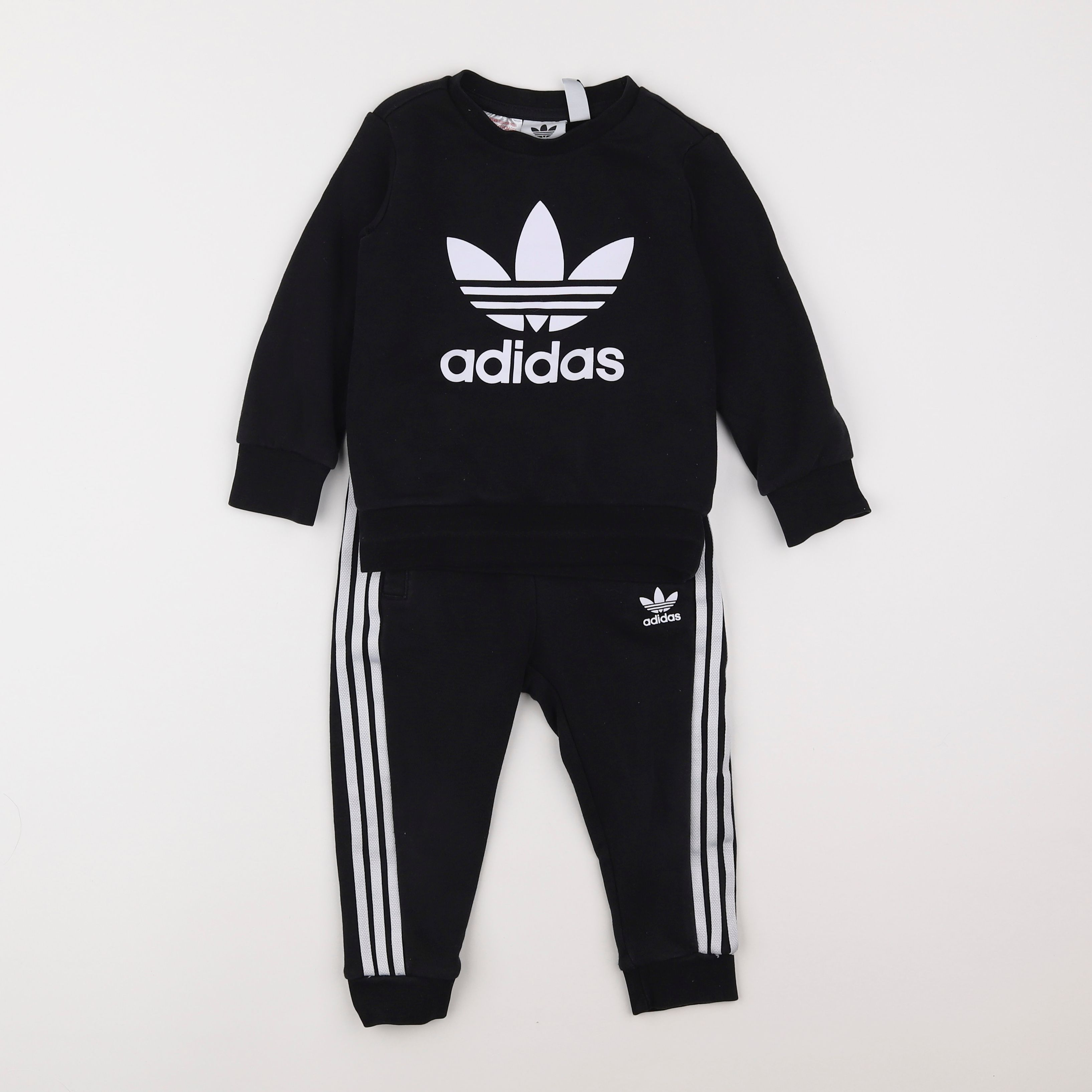 Adidas - ensemble noir - 18 mois à 2 ans