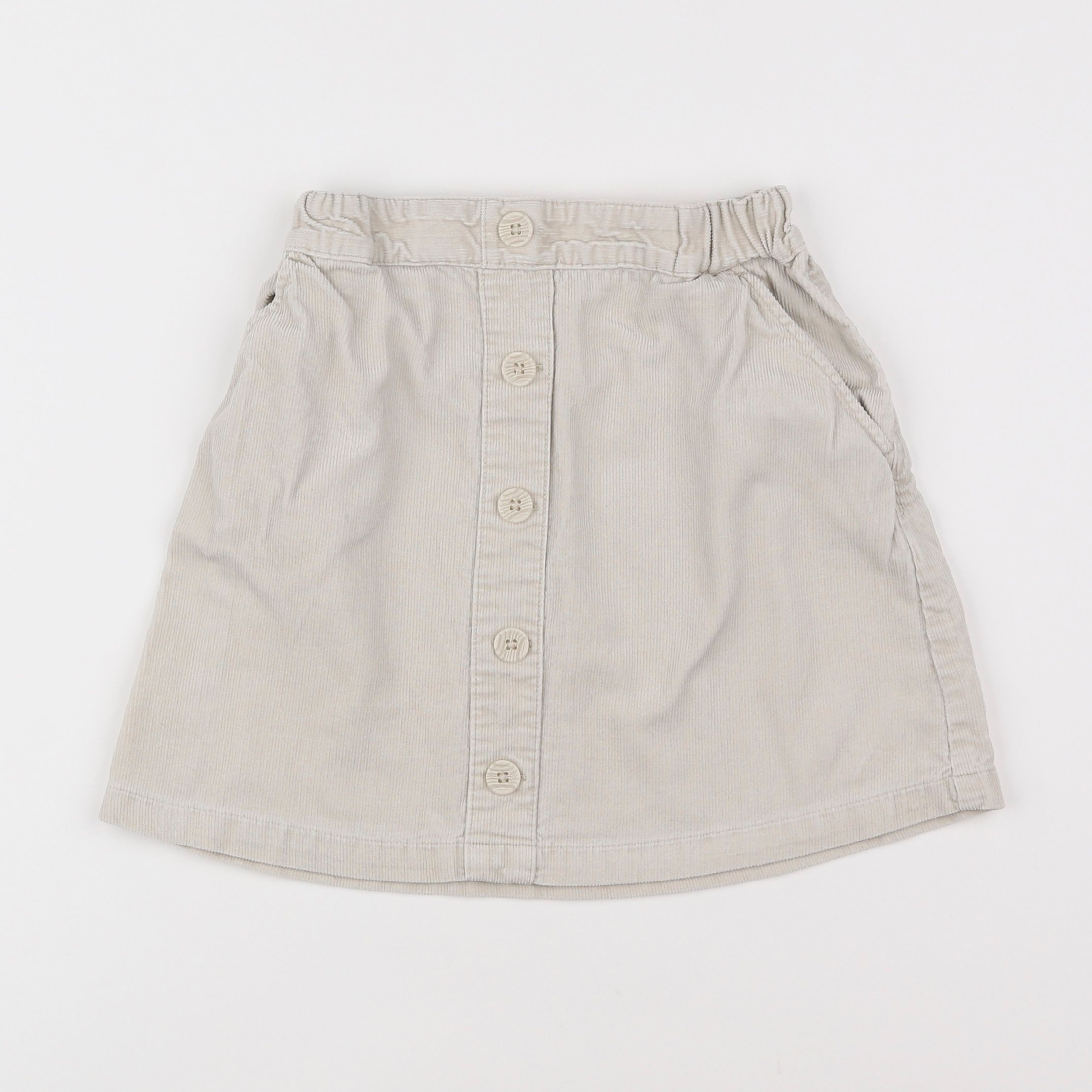 Uniqlo - jupe beige - 5/6 ans