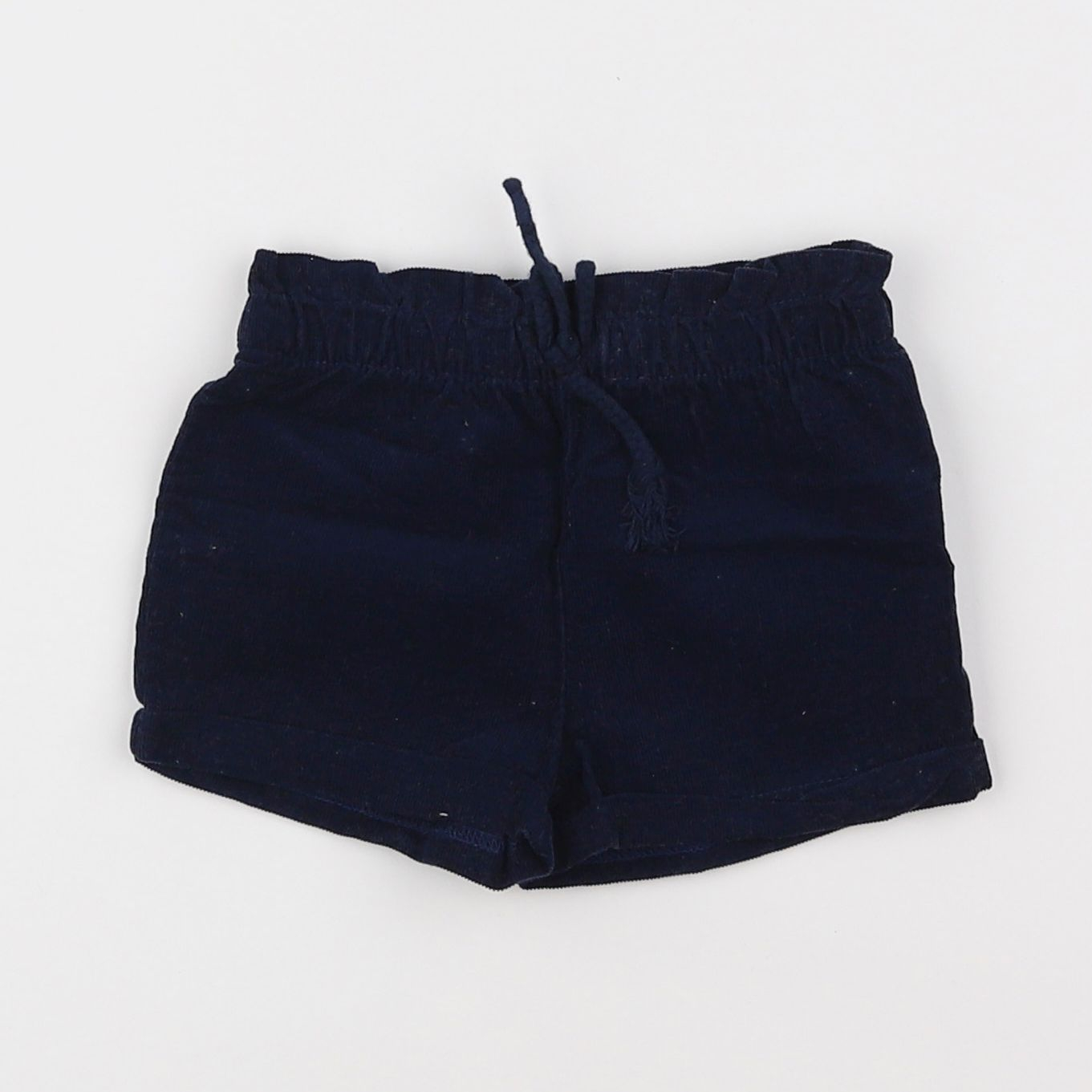 Vertbaudet - short bleu - 6 mois