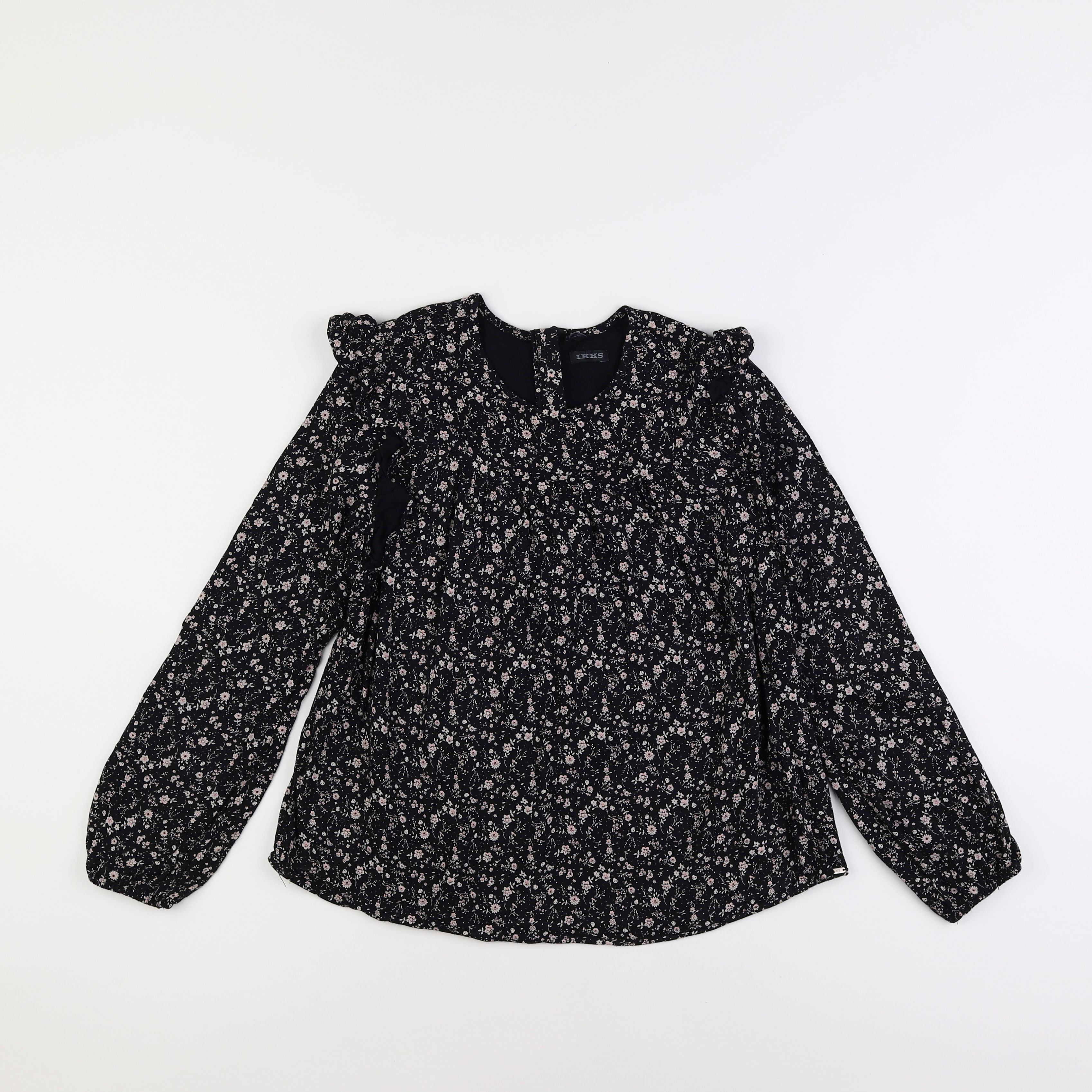 IKKS - blouse noir - 12 ans