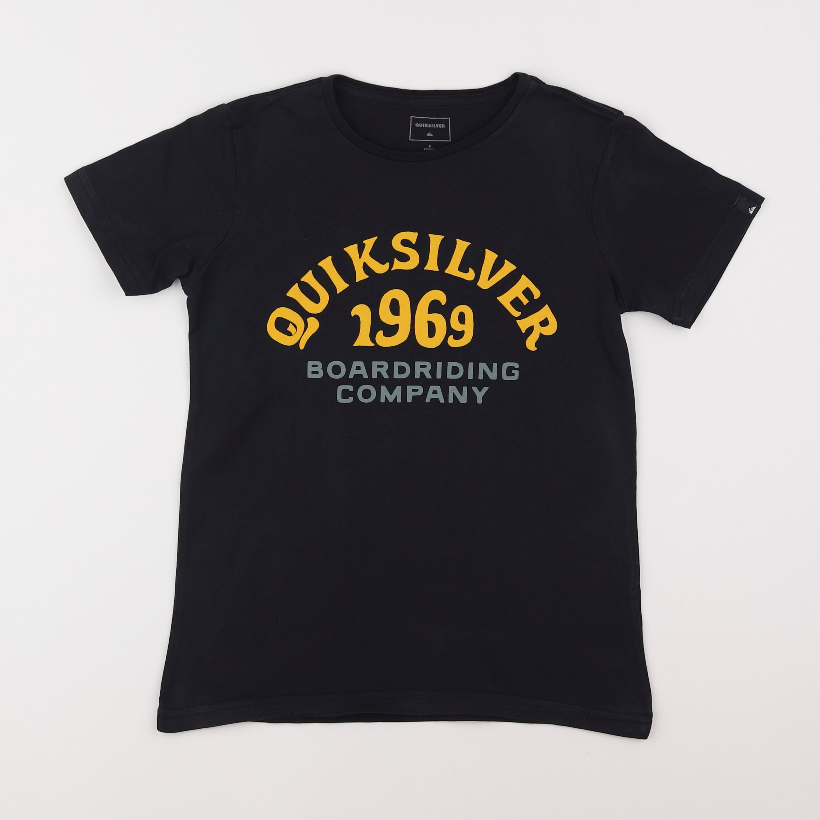 Quiksilver - tee-shirt noir - 8 ans