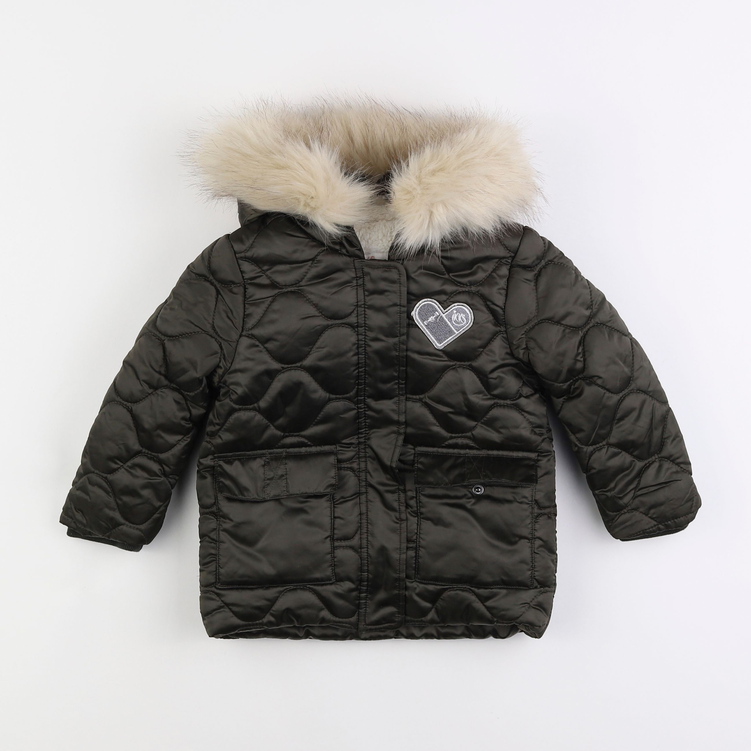 IKKS - parka vert - 2 ans