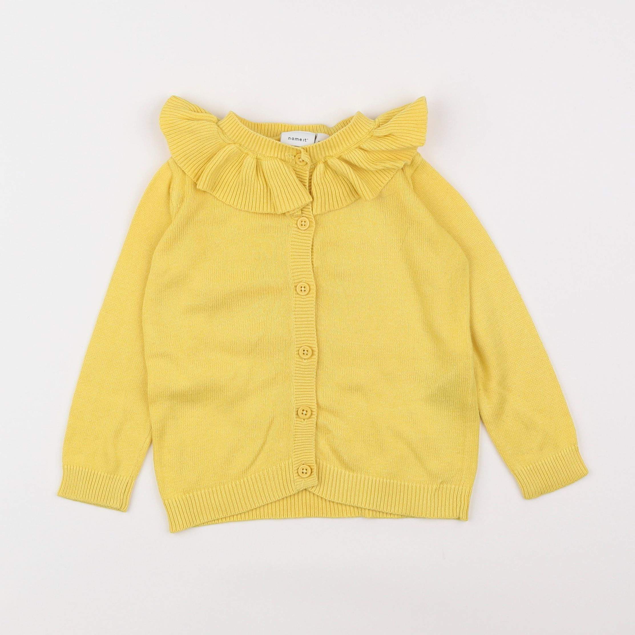 Name it - gilet jaune - 9/12 mois