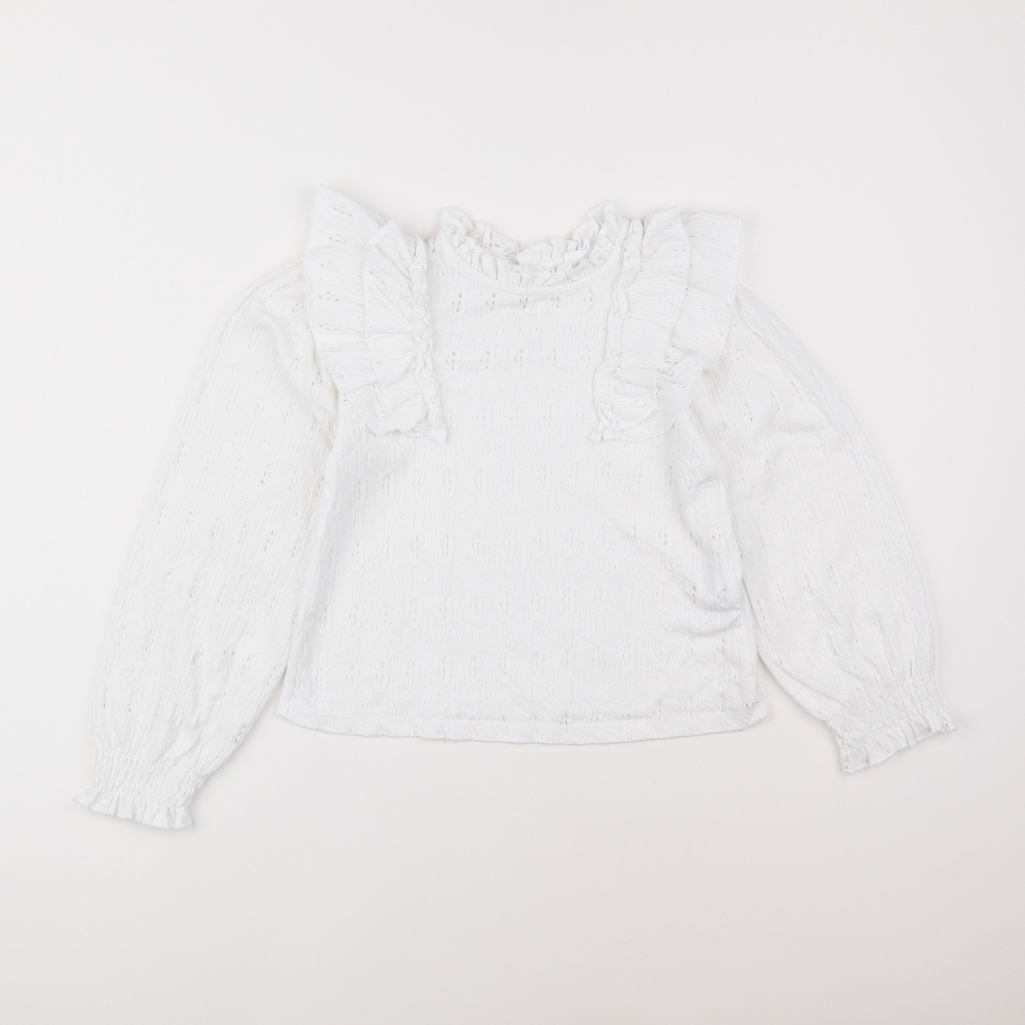 Zara - blouse blanc - 7 ans