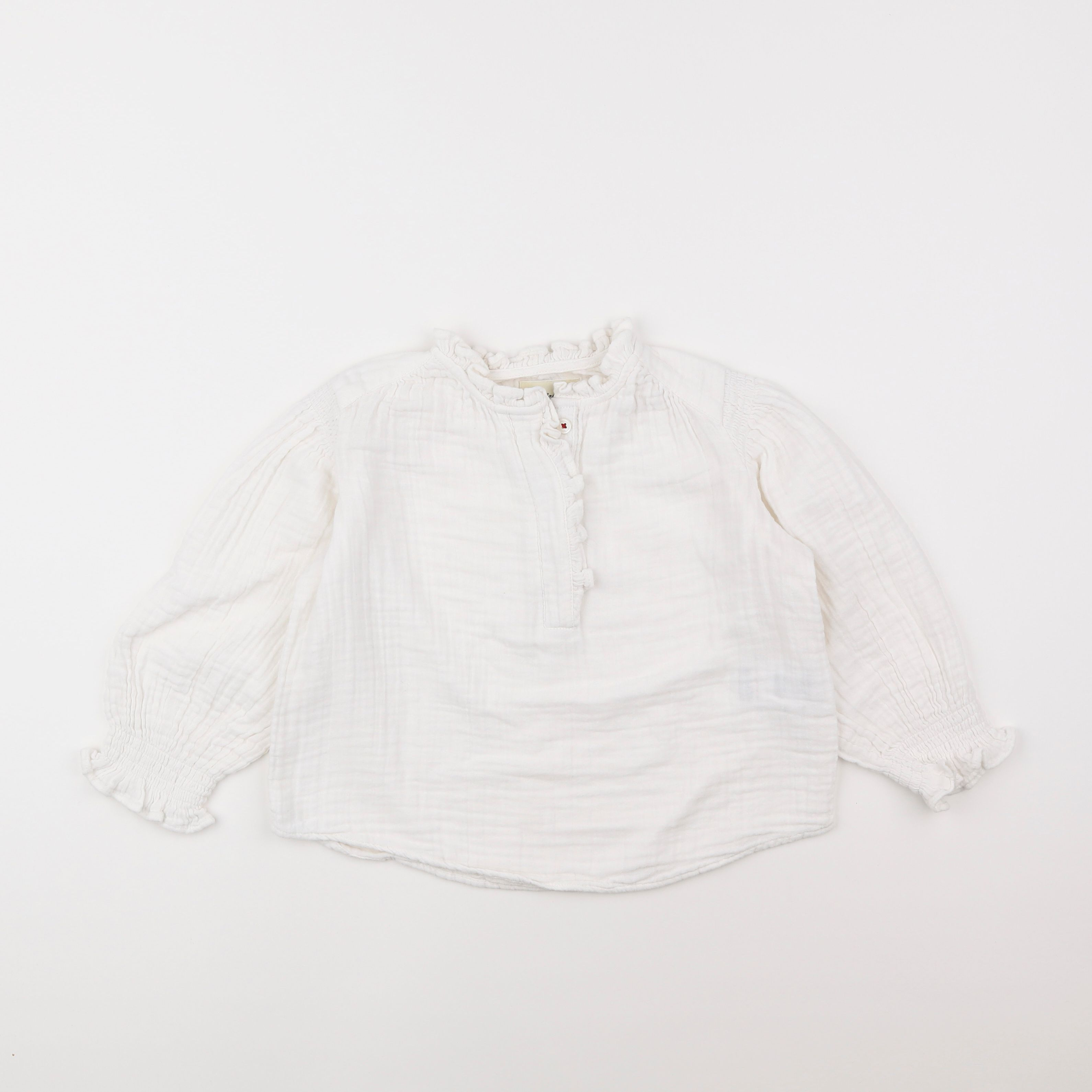 Bellerose - blouse blanc - 6 ans