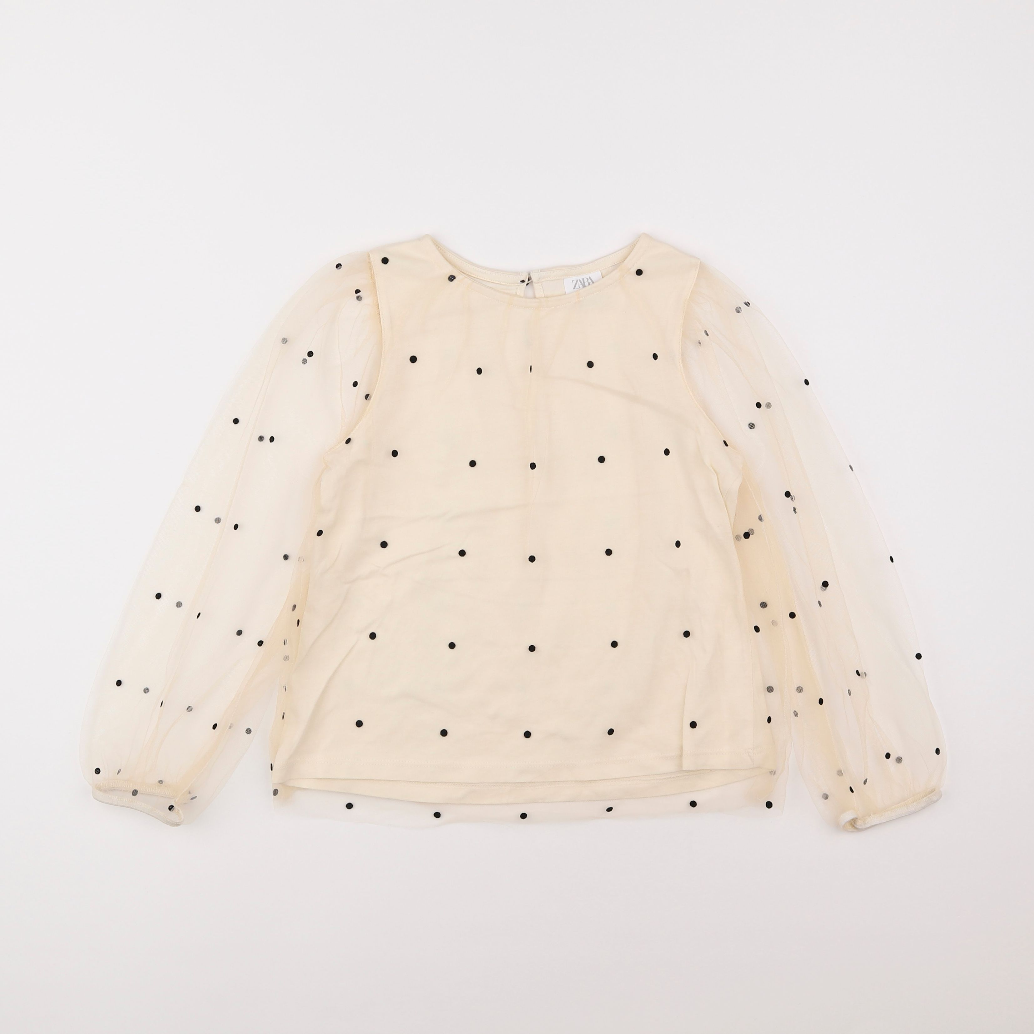 Zara - blouse beige - 9 ans