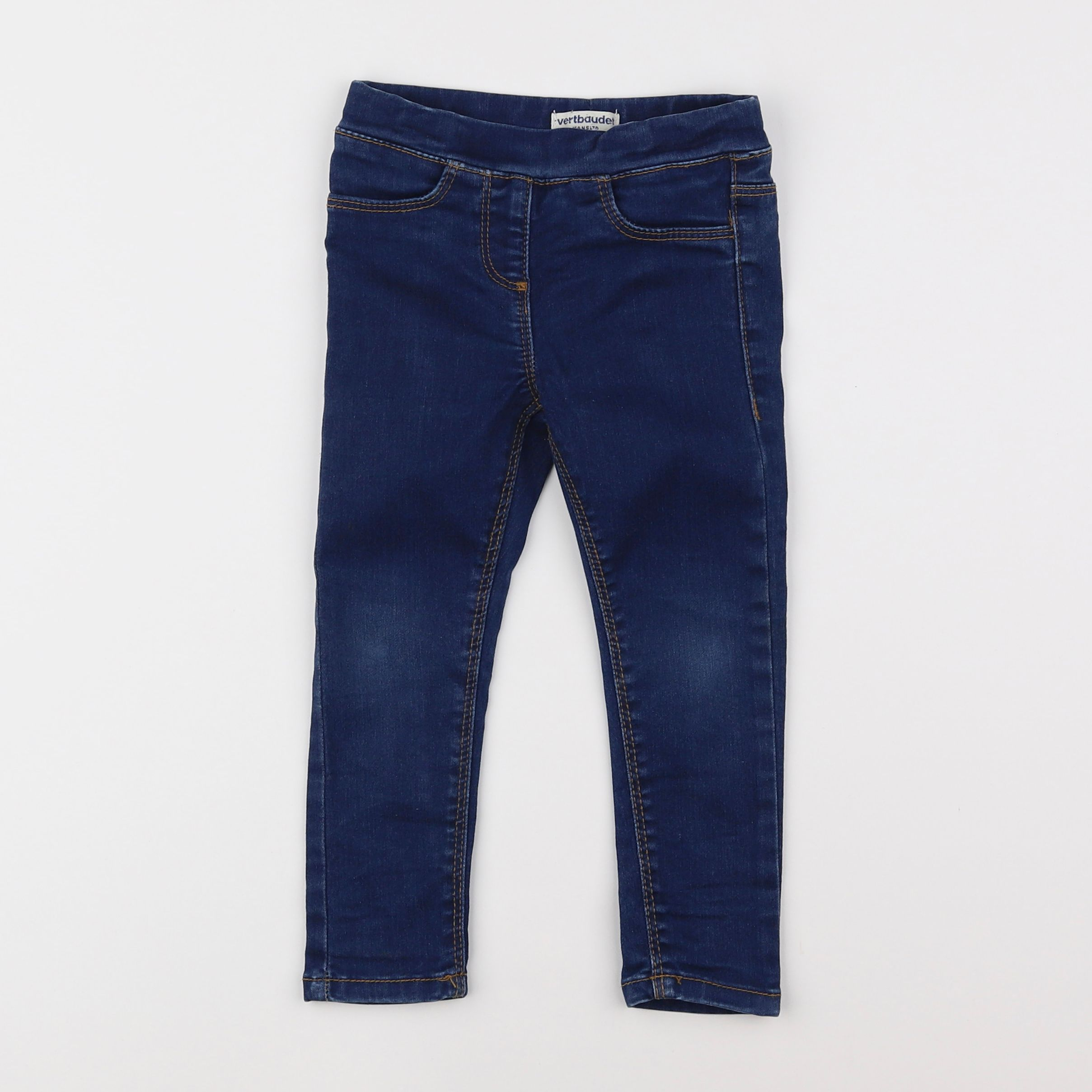 Vertbaudet - jegging bleu - 3 ans