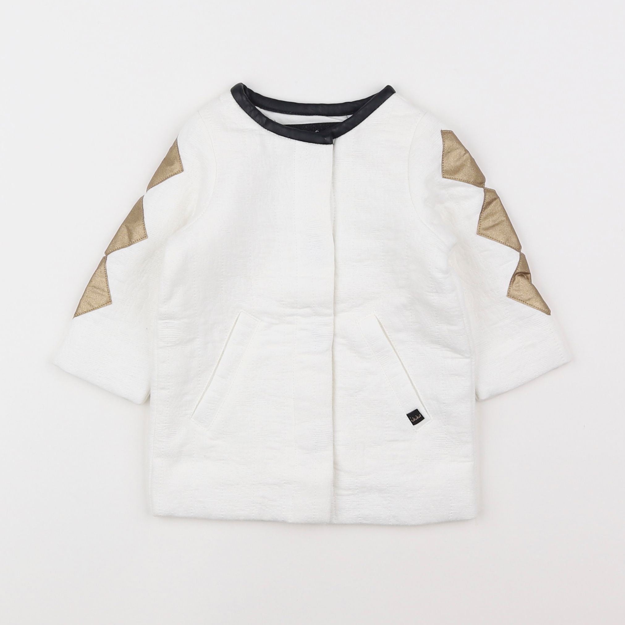 IKKS - manteau blanc - 6 mois