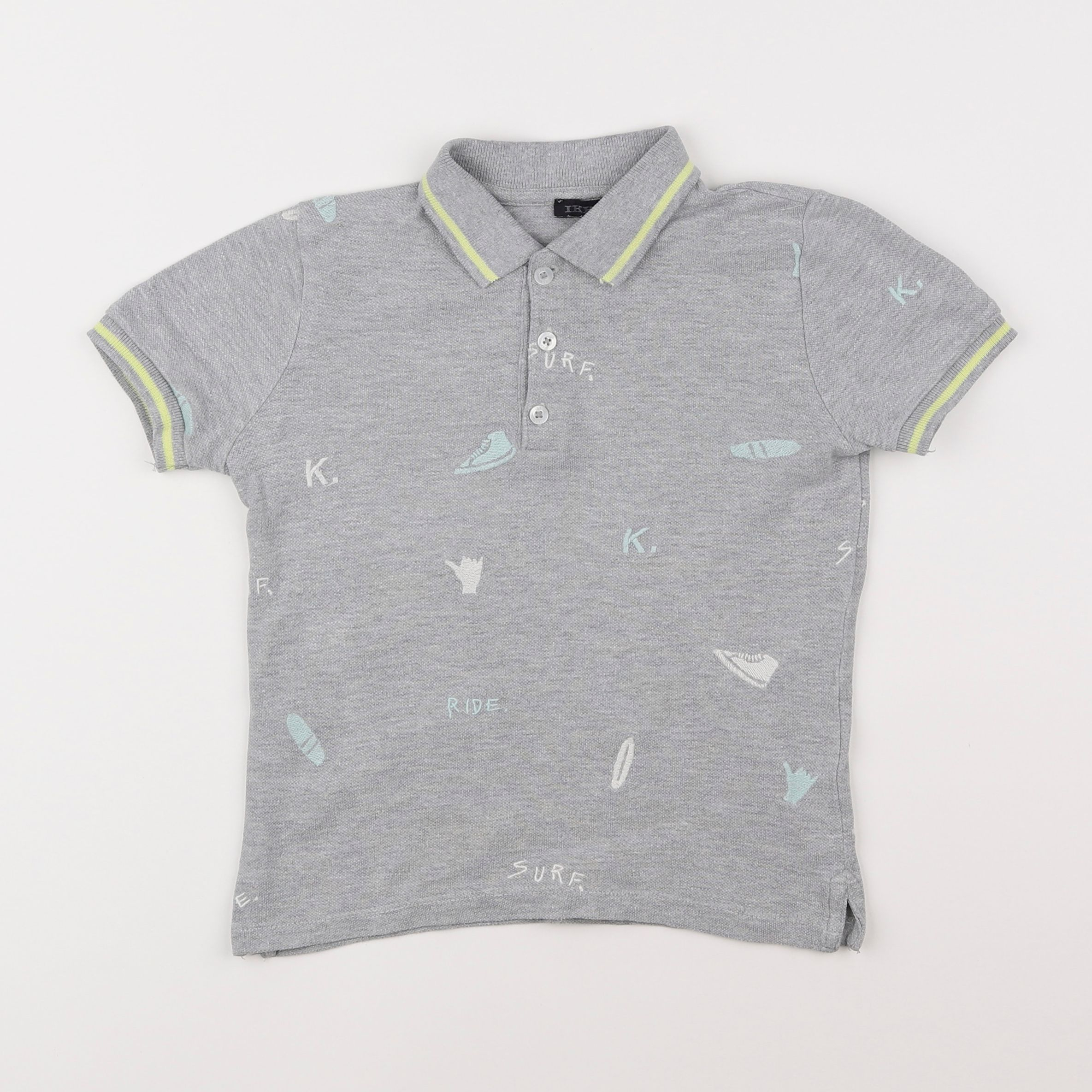 IKKS - polo gris - 4 ans