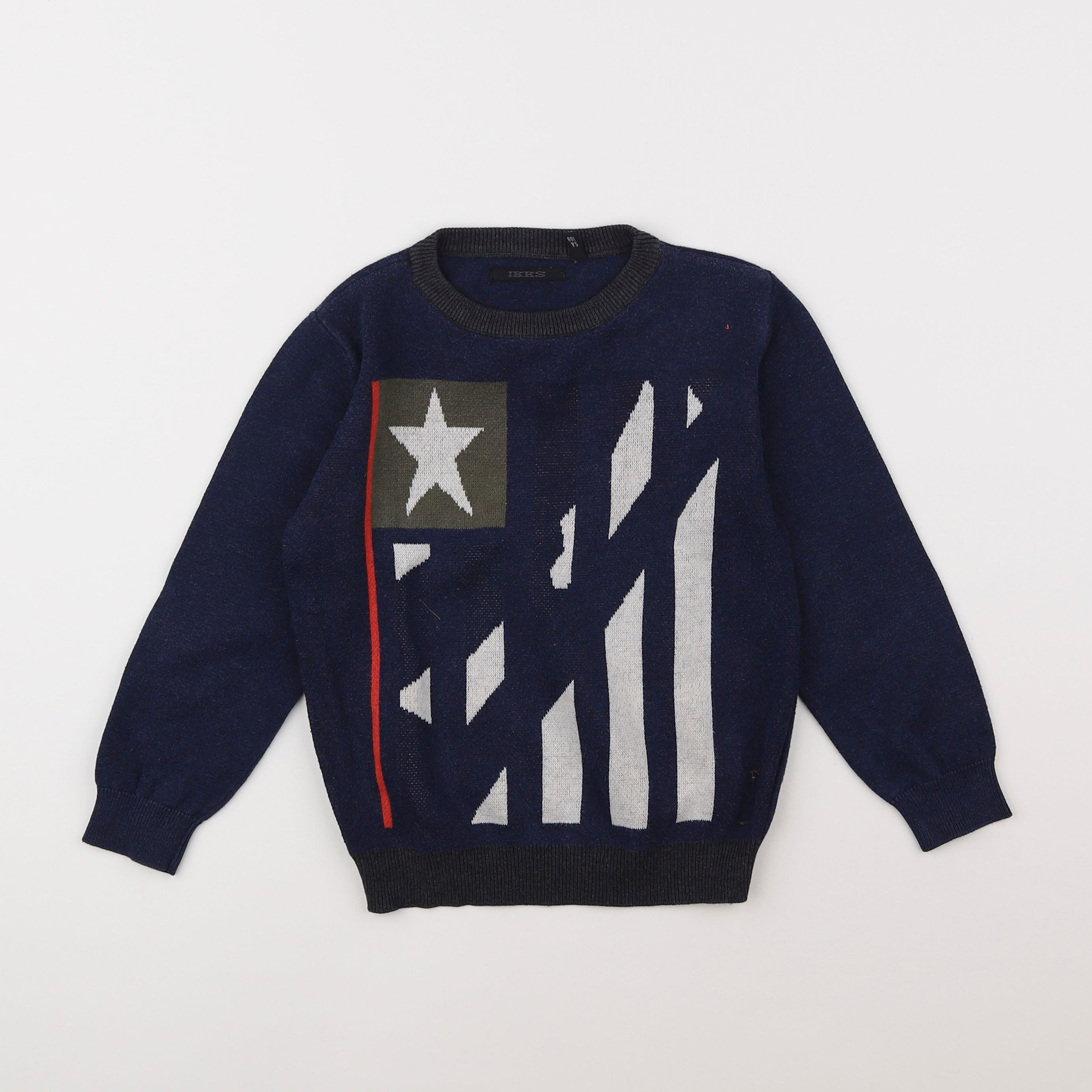 IKKS - pull bleu - 5 ans