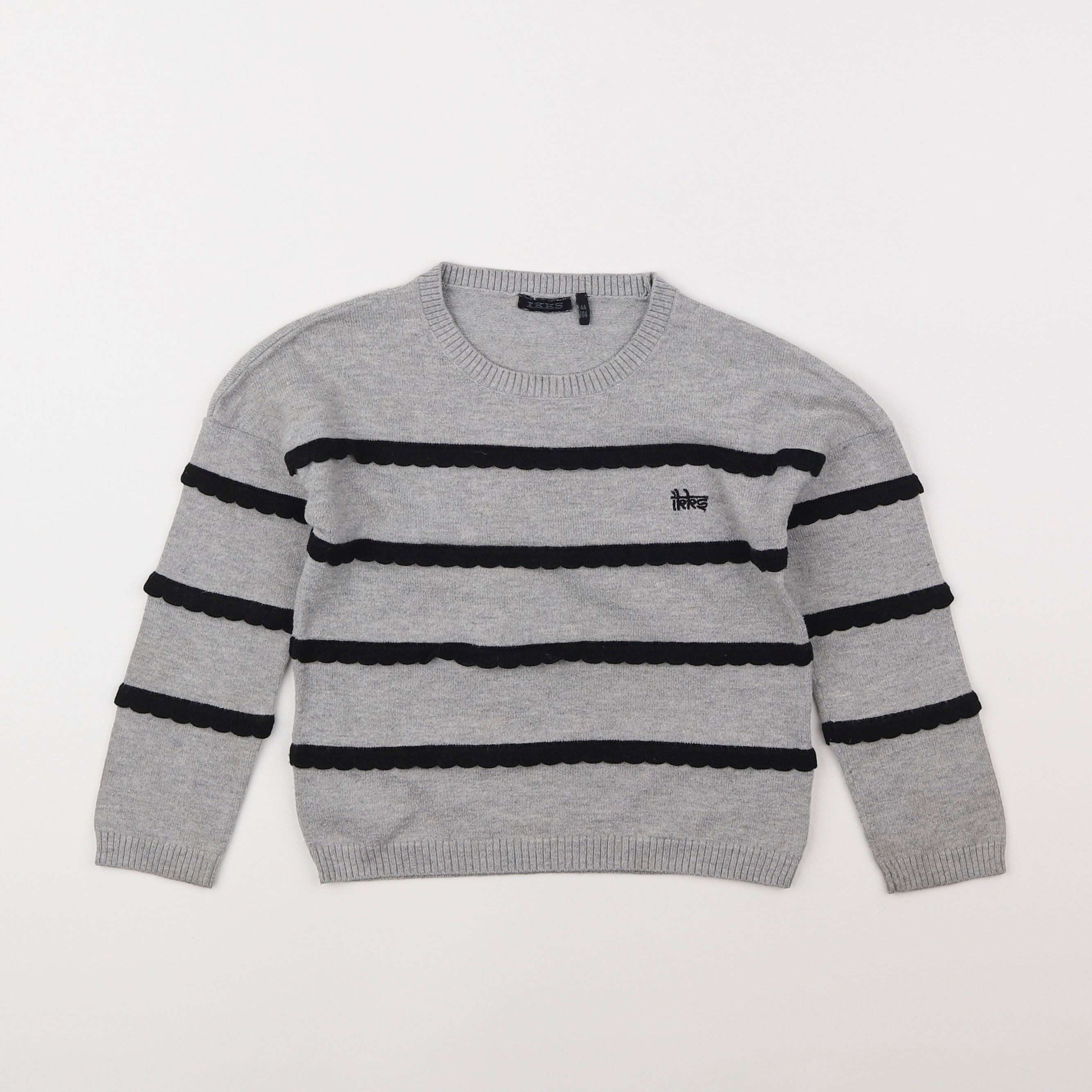 IKKS - pull gris - 4 ans