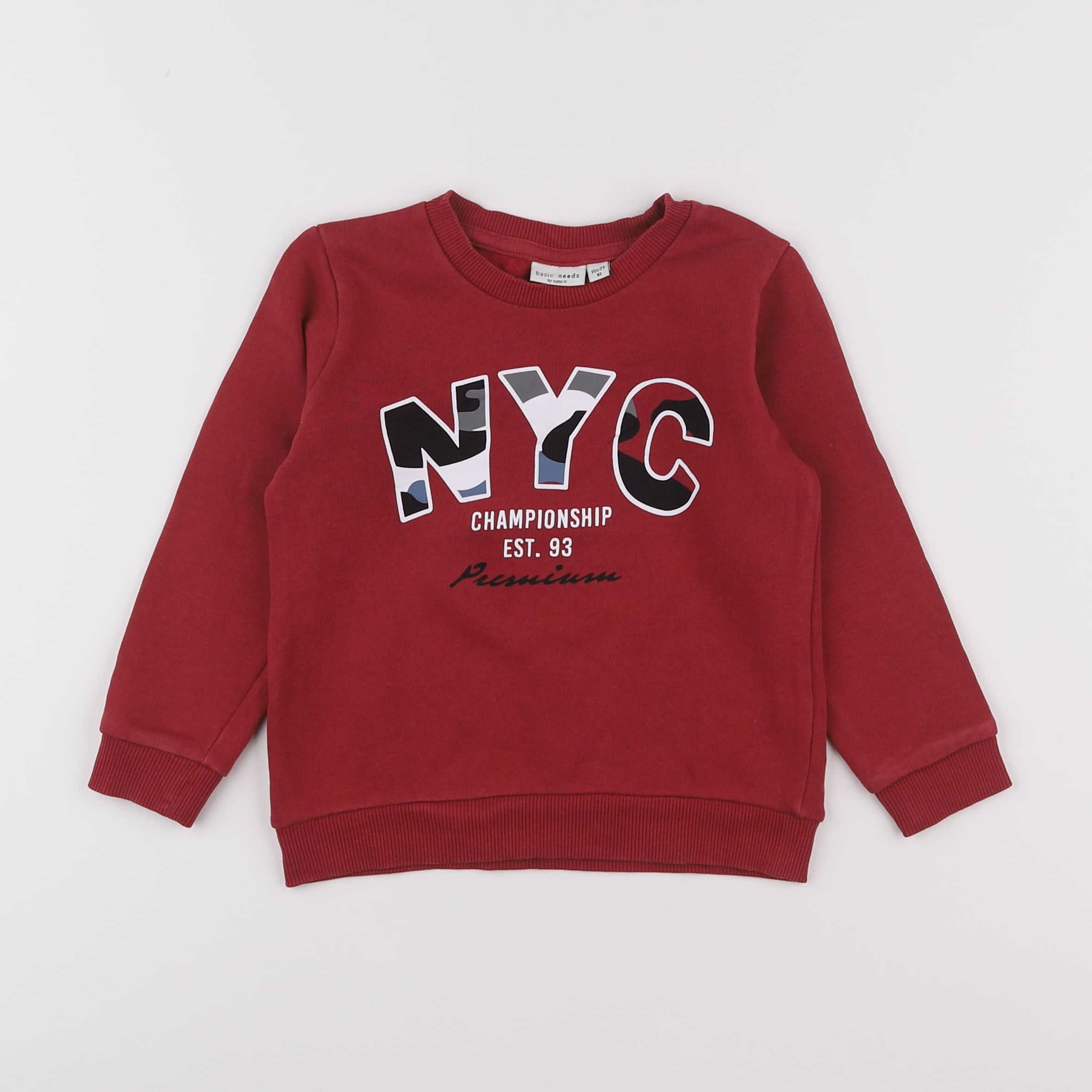 Name it - sweat rouge - 18 mois à 2 ans