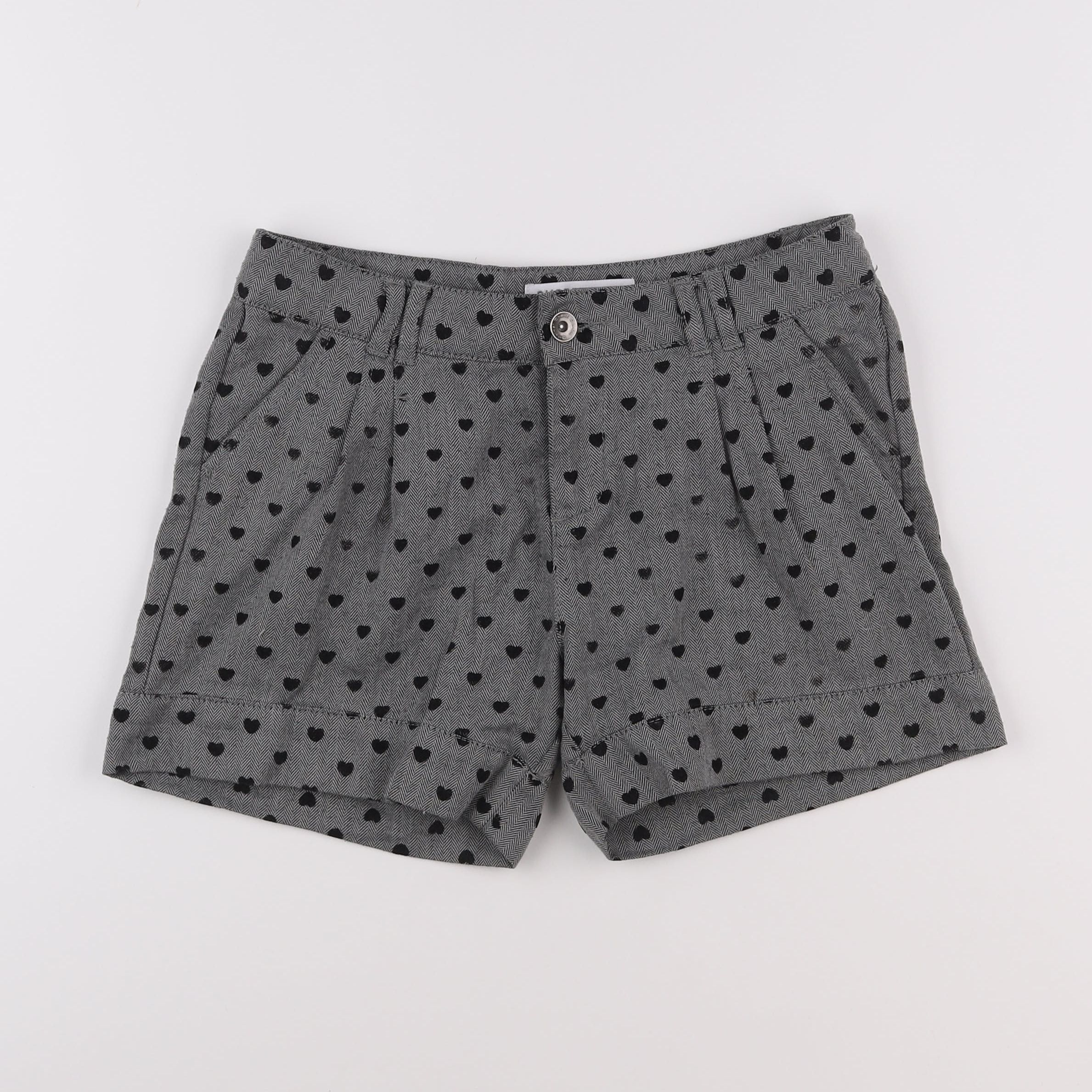 Okaidi - short gris - 14 ans