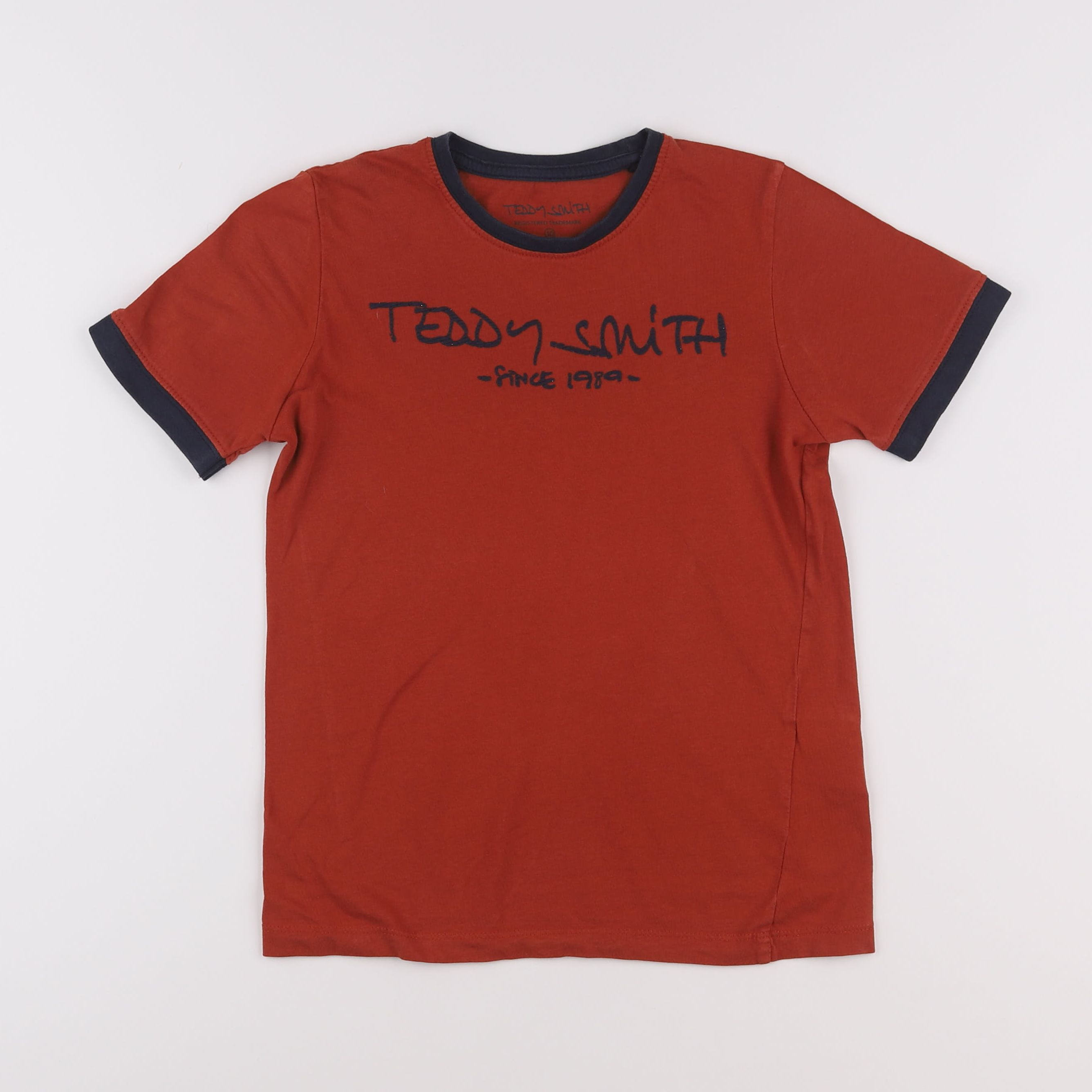 Teddy Smith - tee-shirt rouge - 10 ans