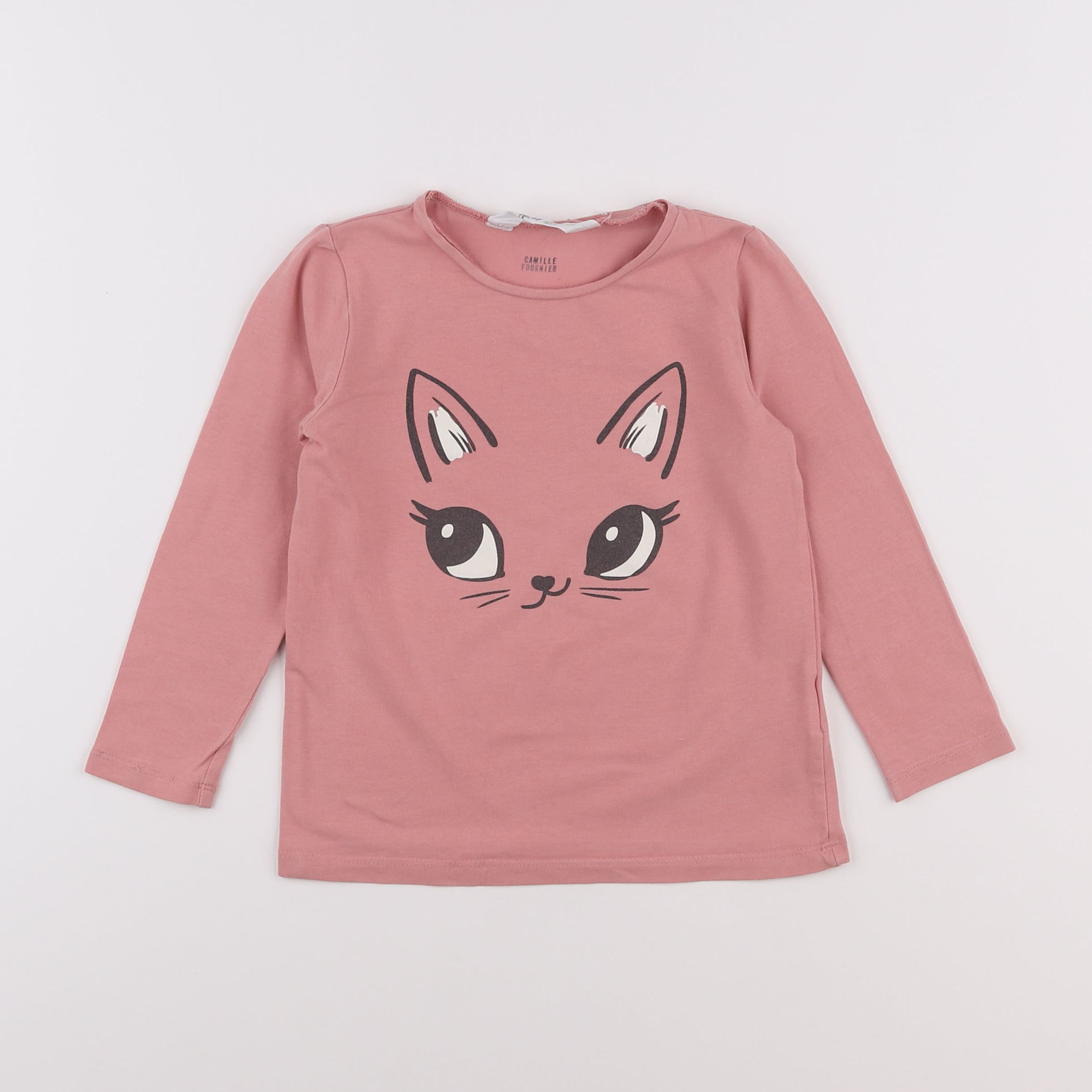 H&M - tee-shirt rose - 2/4 ans