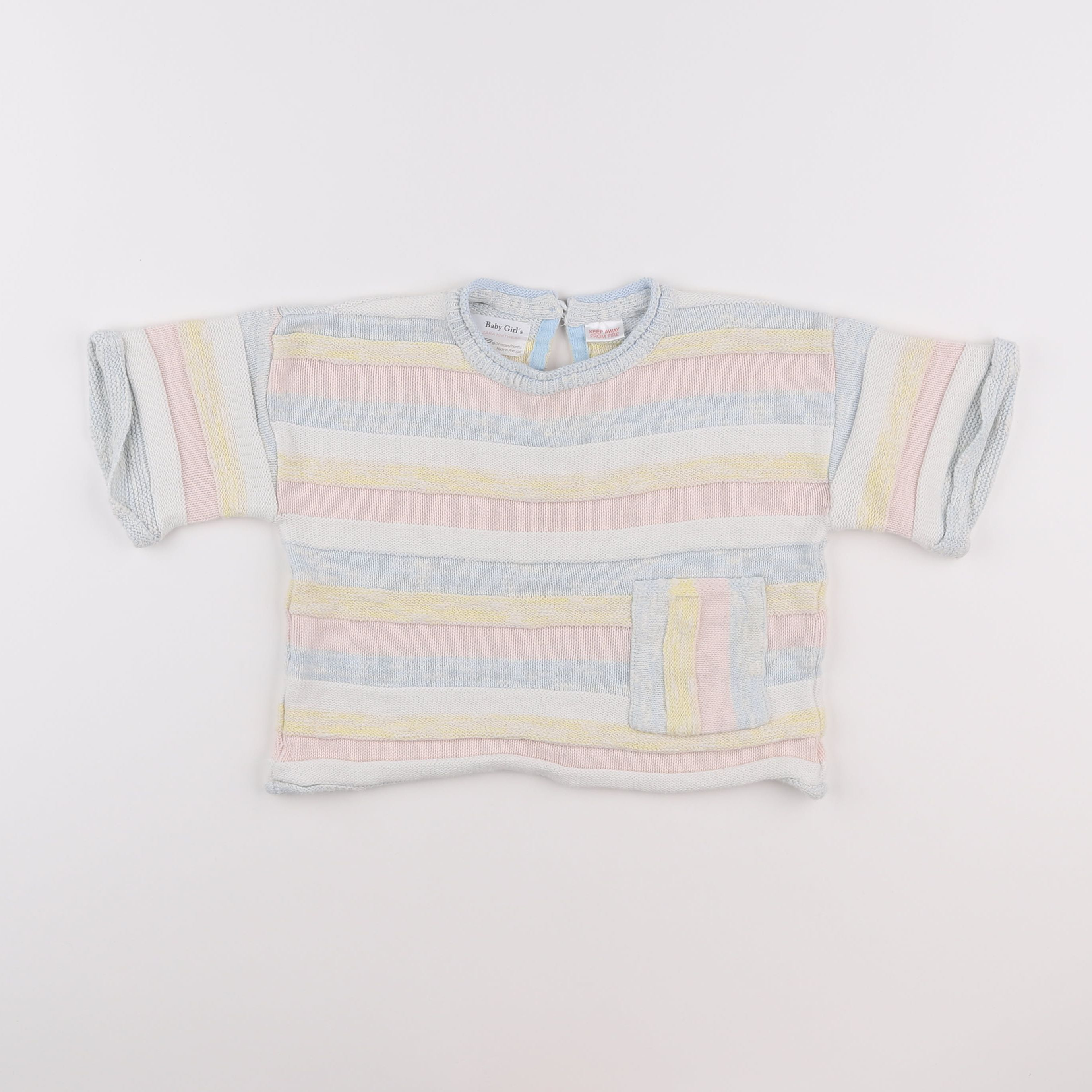 Zara - pull multicolore - 18 mois à 2 ans