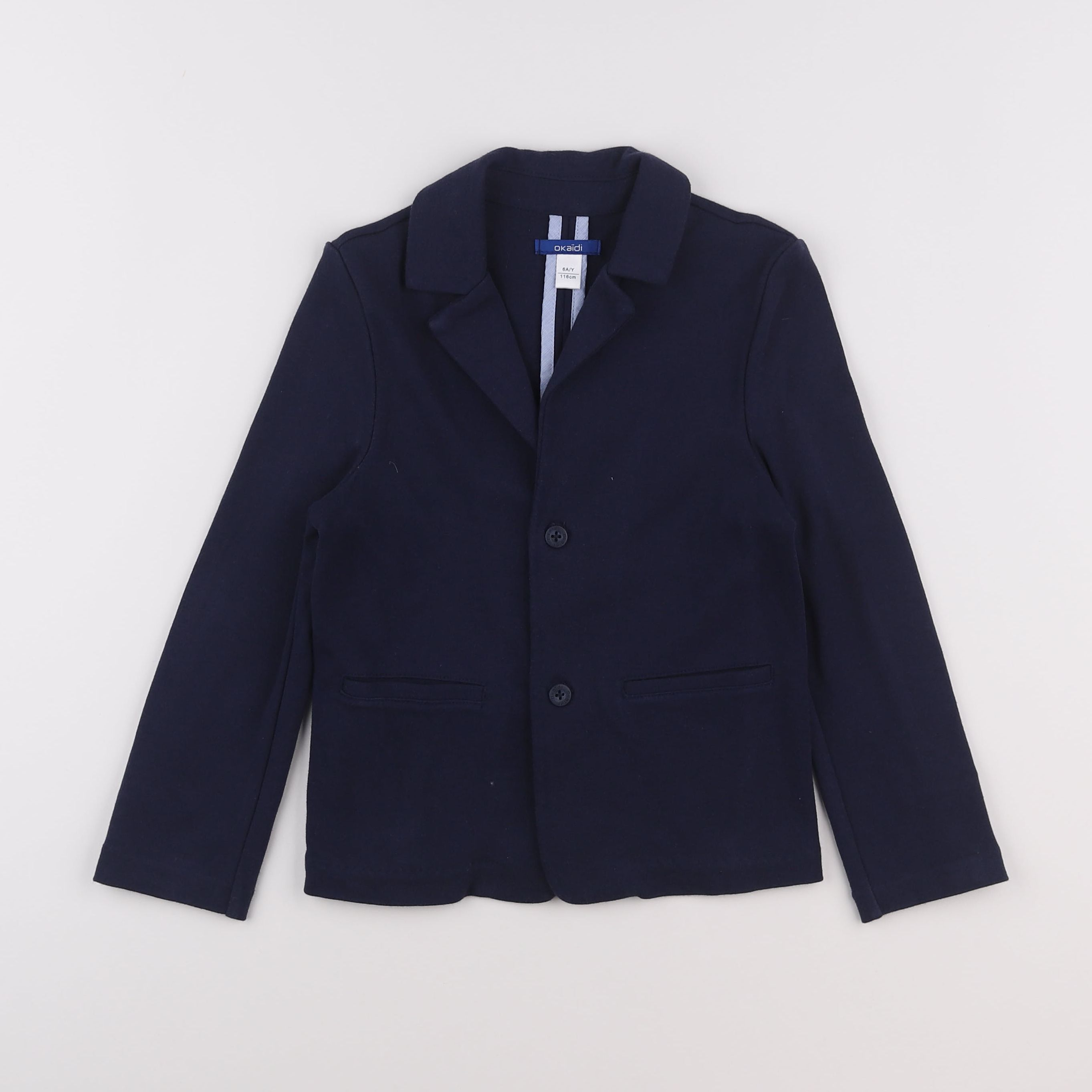 Okaidi - veste bleu - 6 ans