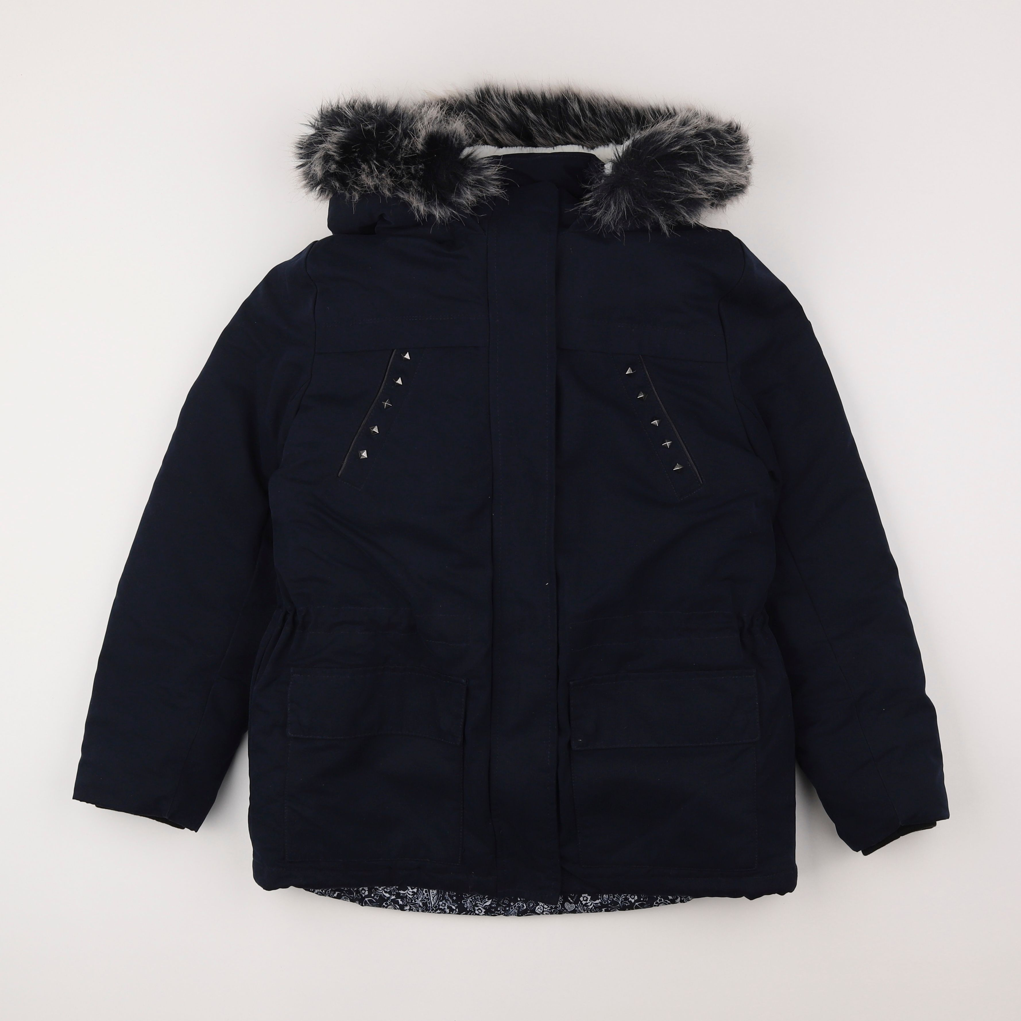 IKKS - parka bleu - 12 ans